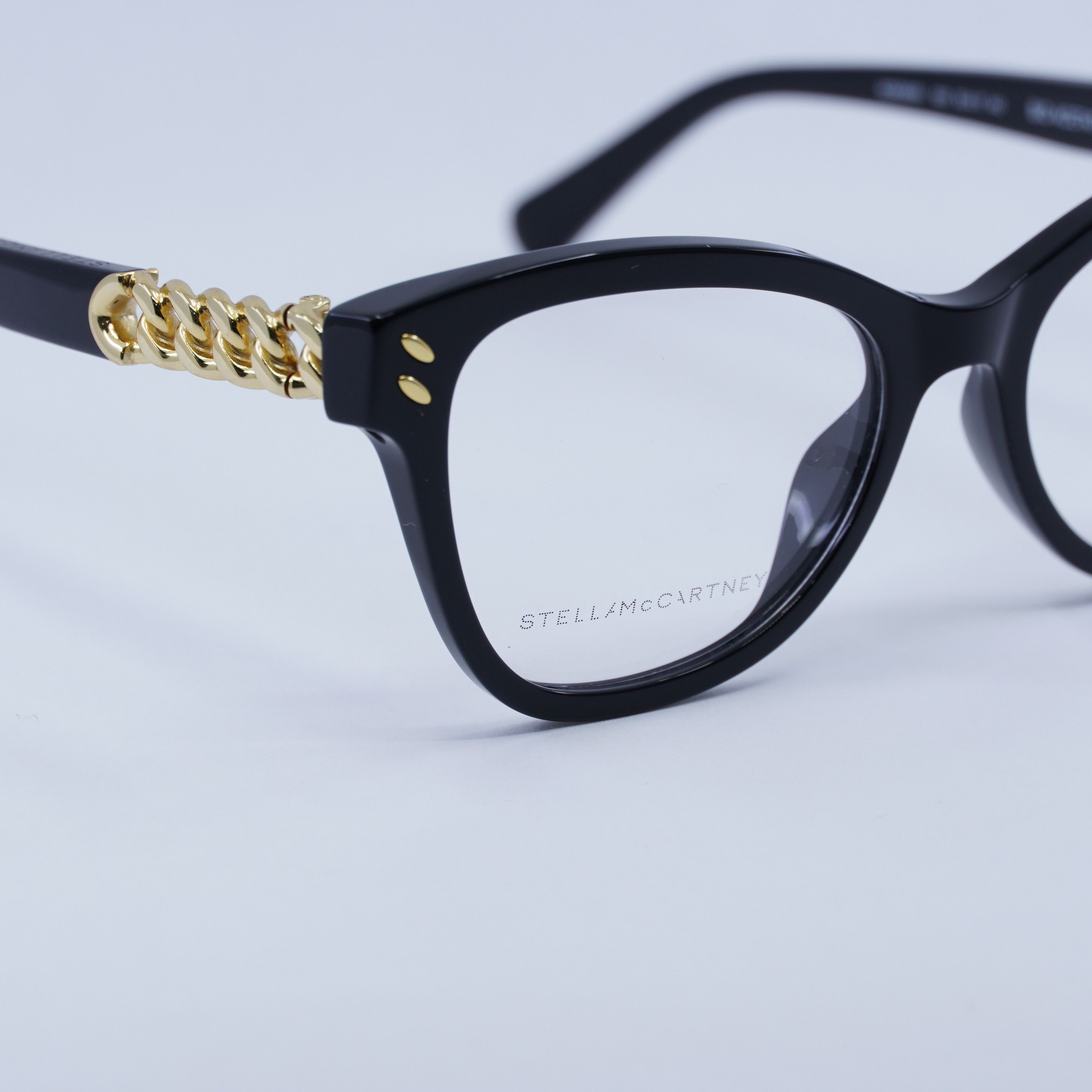 Stella McCartney Stella McCartney SC50005I 001 Eyeglasses Size ONE SIZE - 2 Thumbnail