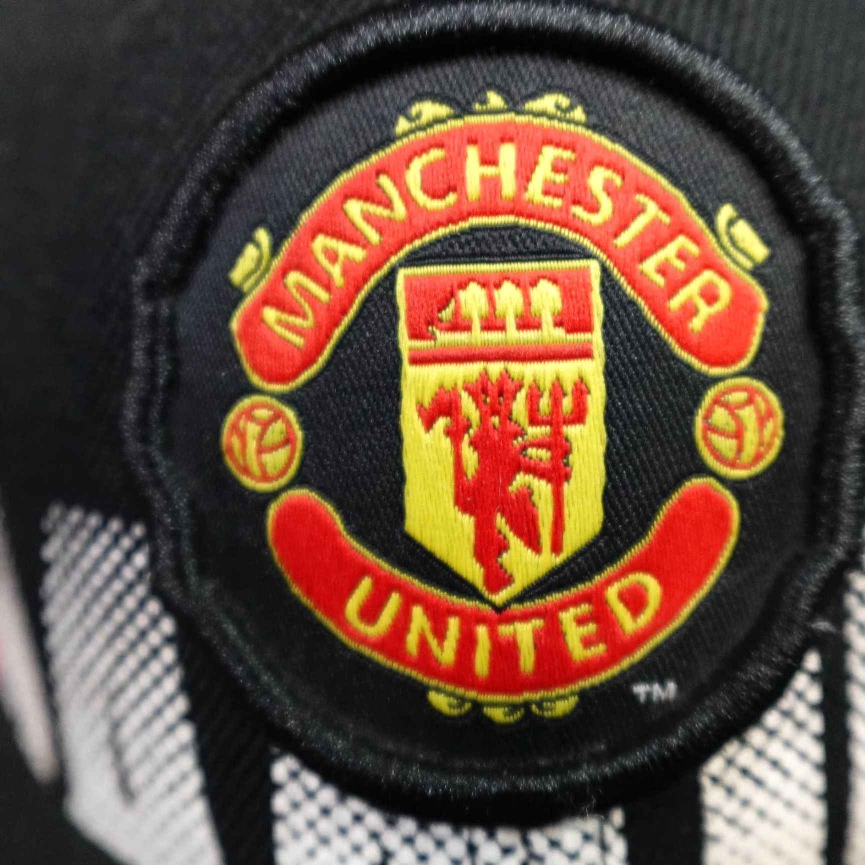 Vintage Manchester United Hat Black Strapback Embroidered Official Adjustable Men Cotton Baseball Cap Size ONE SIZE - 3 Thumbnail