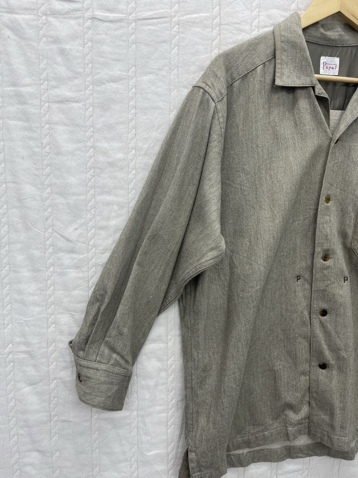 Designer × Japanese Brand × Vintage VTG PAPAS ISLAND LIGHT JACKET Size US L / EU 52-54 / 3 - 2 Thumbnail