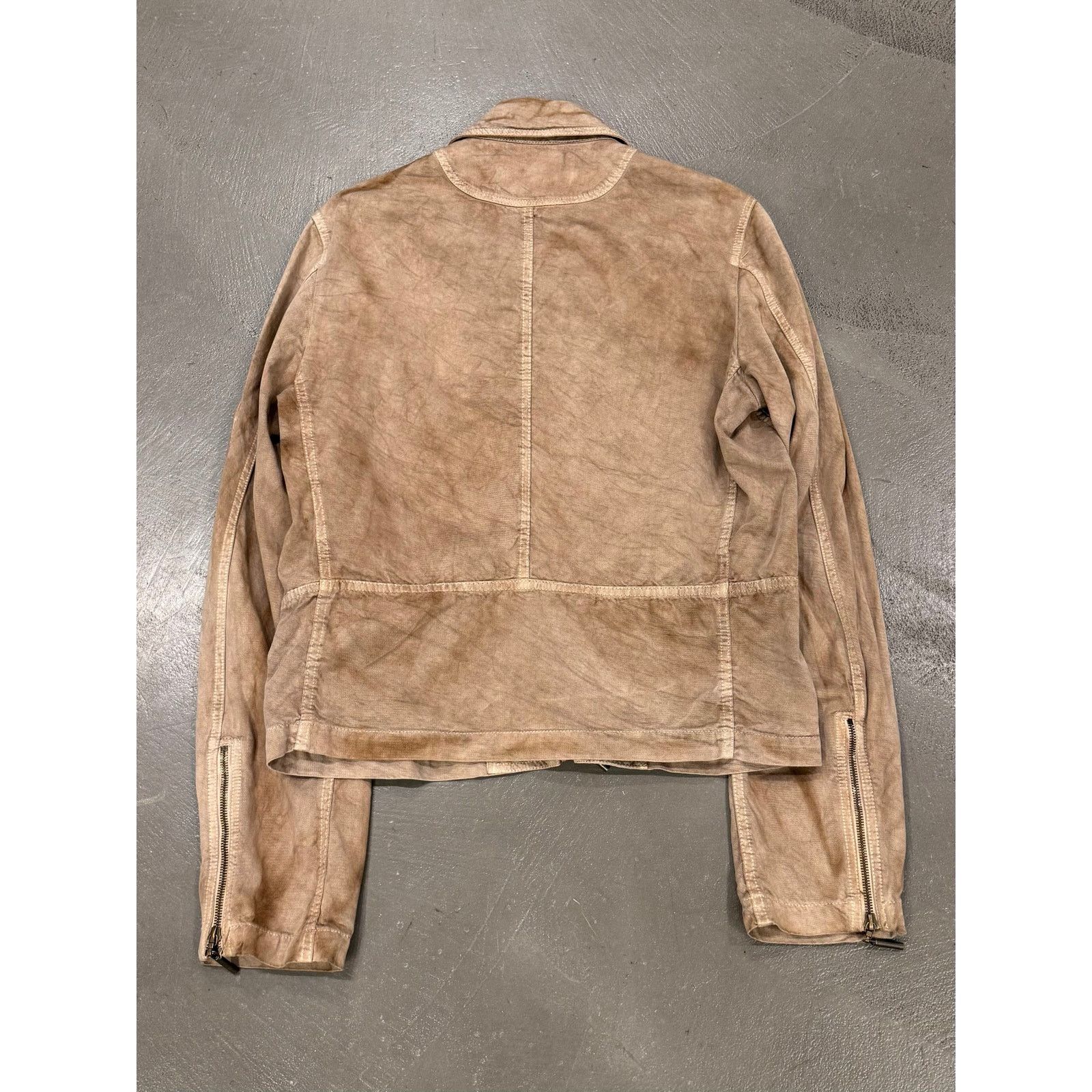 Roberto Cavalli 2001 Cavalli faded zipper light jacket Size US L / EU 52-54 / 3 - 2 Thumbnail
