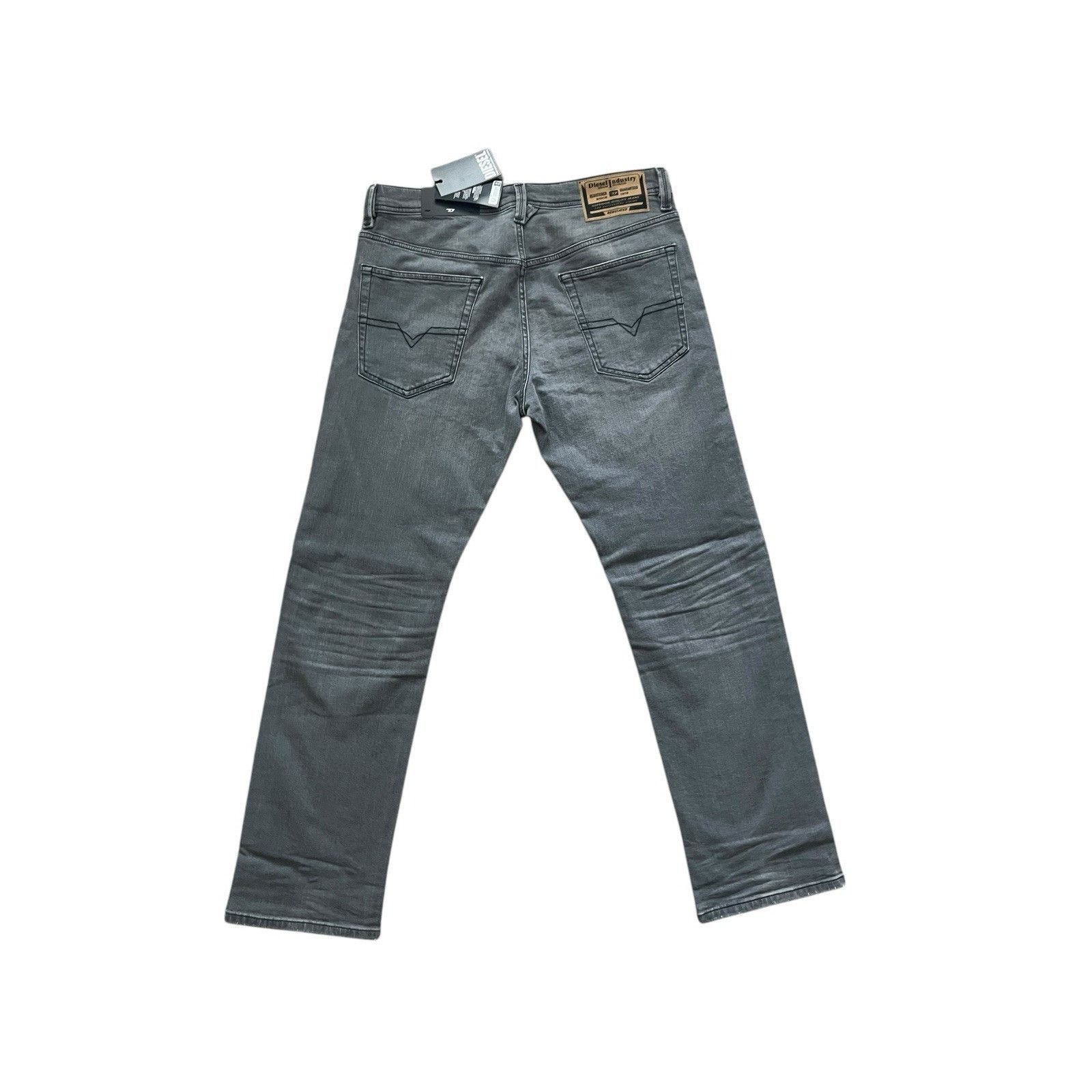 Diesel Diesel Mens Jeans Larkee Straight RB068 Grey Size 36/30 Size US 36 / EU 52 - 4 Thumbnail