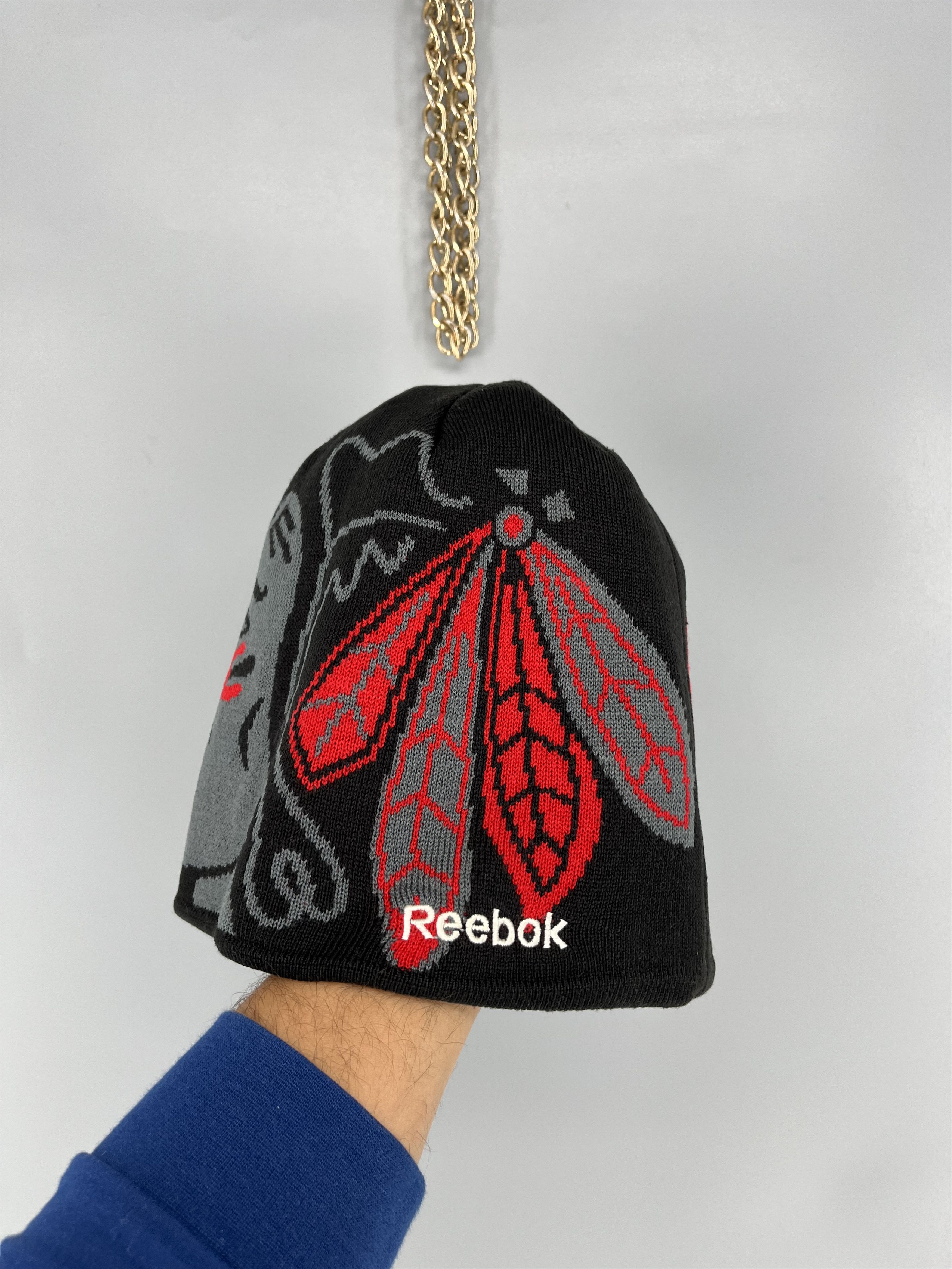 Reebok Reebok Men's Chicago Blackhawks Fanatics Red/Black Size ONE SIZE - 2 Thumbnail