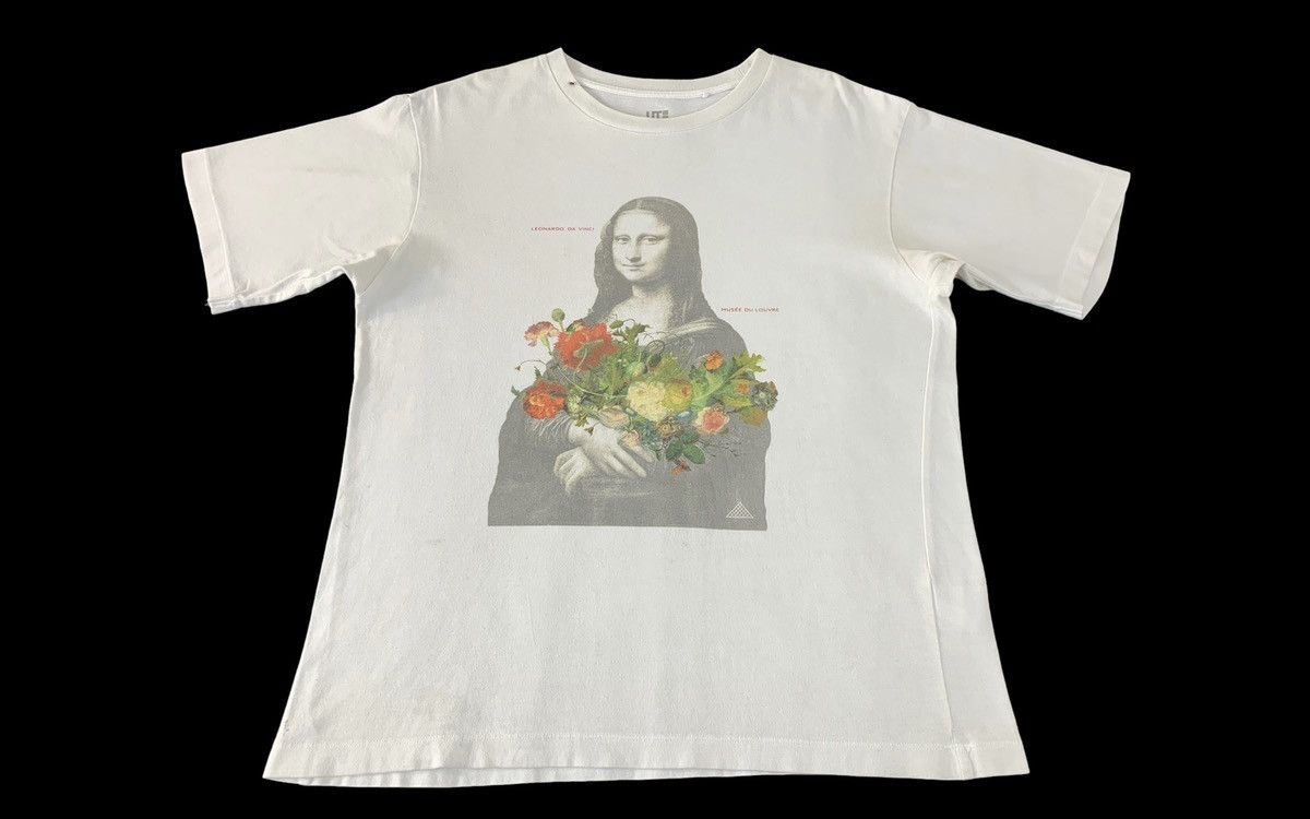 Other Musée Du Louvre Floral Mona Lisa Leonardo Da Vinci Tee Size US L / EU 52-54 / 3 - 1 Thumbnail