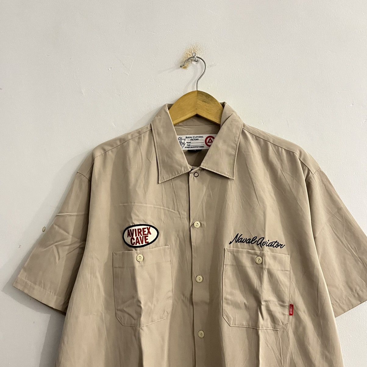 Avirex Avirex Naval Aviator Work Shirt Size US XL / EU 56 / 4 - 2 Thumbnail