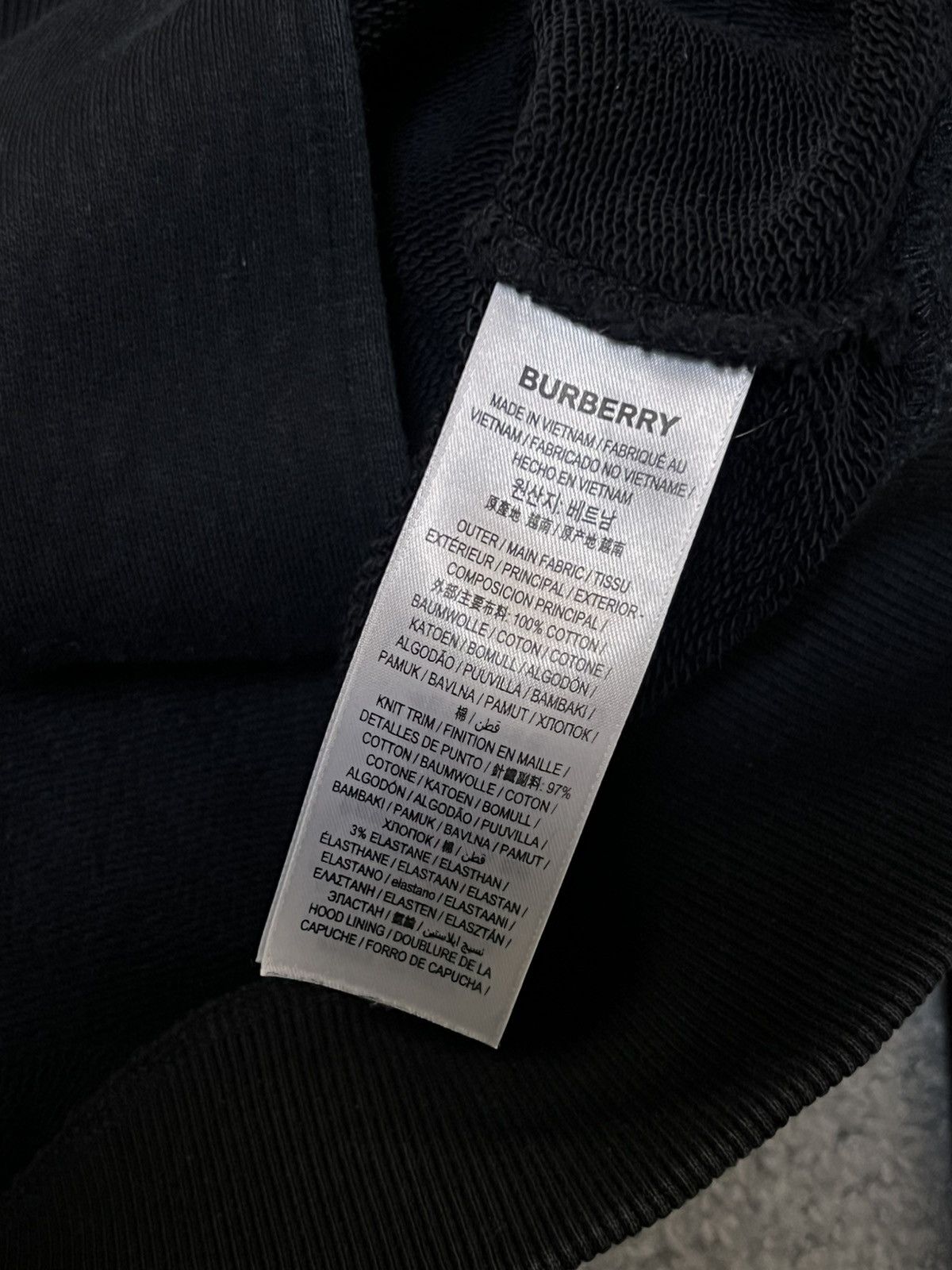 Burberry Burberry “Hove” Check Hood Embroidery Logo Zip Hoodie Size US M / EU 48-50 / 2 - 10 Thumbnail