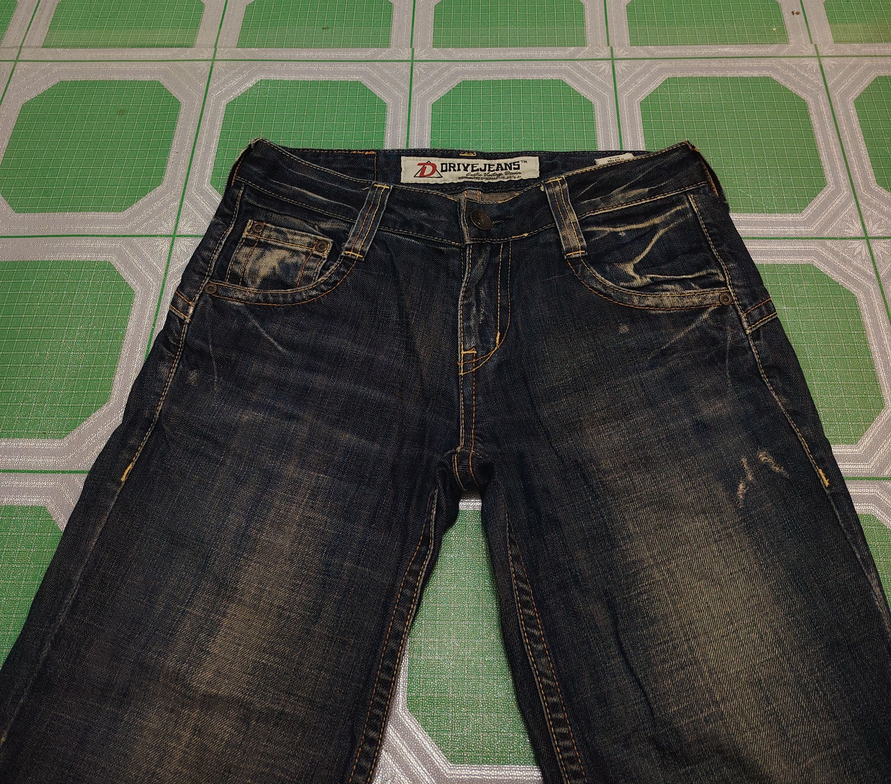 If Six Was Nine Japanese drive jeans exotic vtg denim bootcut jeans Size 30" / US 8 / IT 44 - 3 Thumbnail
