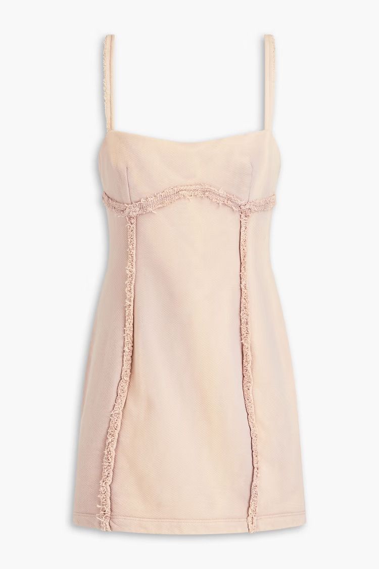 Off-White o1y1225 Mini Dress in Antique Rose Size M / US 6-8 / IT 42-44 - 1 Thumbnail