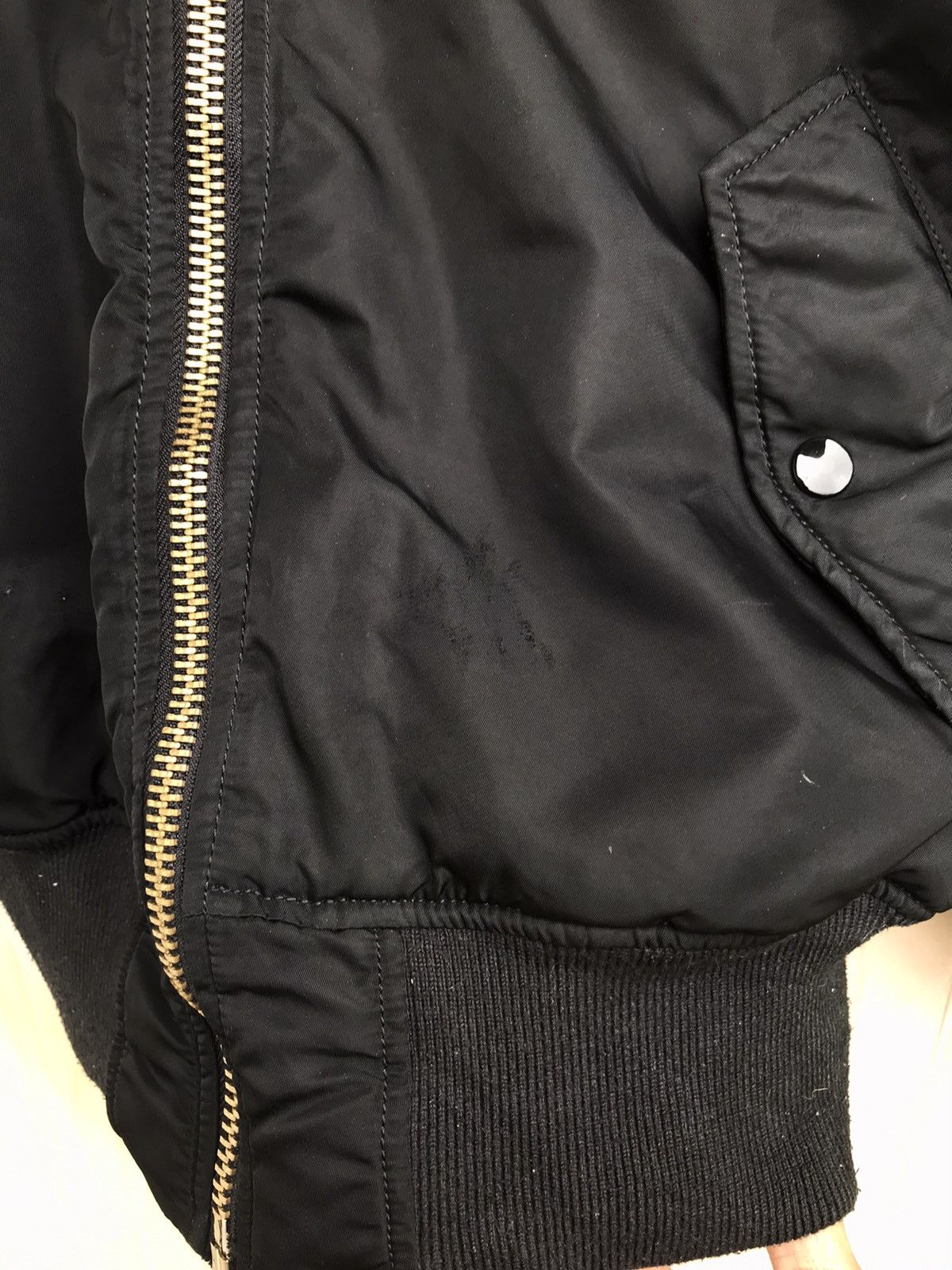 Alpha Industries × Vintage Vintage Alpha Industries Riversible Bomber Jacket Japanese Size US S / EU 44-46 / 1 - 13 Thumbnail