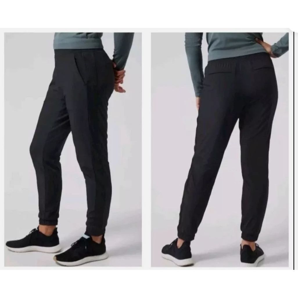 Athleta NWT Athleta Brooklyn Lined Jogger Black Women's 10 Petite MS Size 32" / US 10 / IT 46 - 1 Thumbnail
