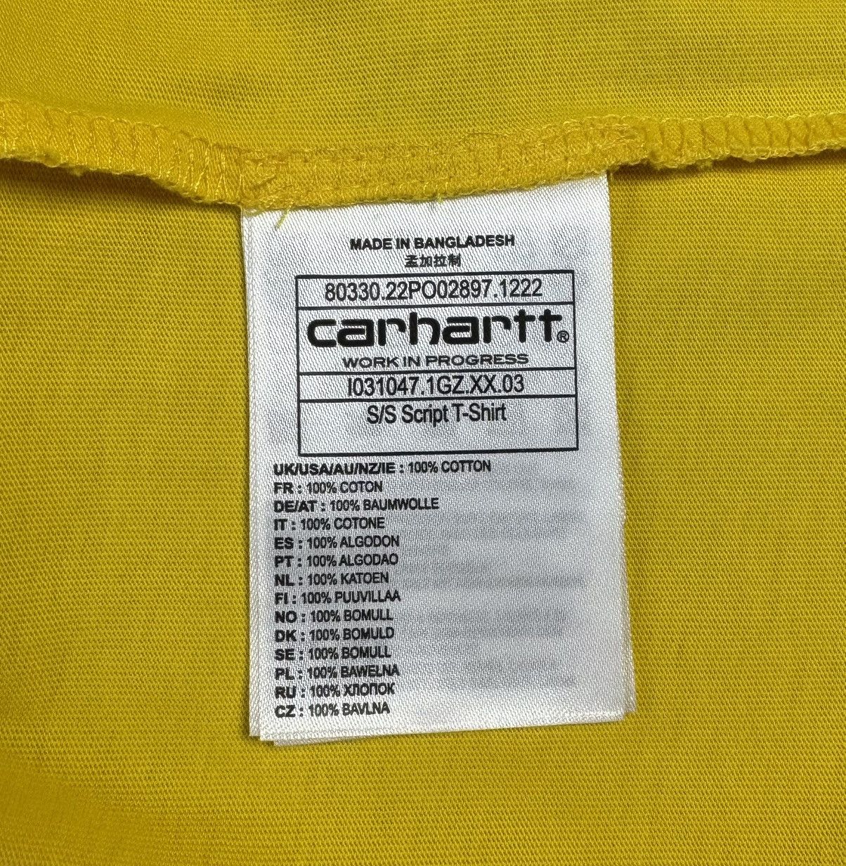 Carhartt Carhartt WIP S/S Script Big Logo T-Shirt Size US S / EU 44-46 / 1 - 7 Thumbnail