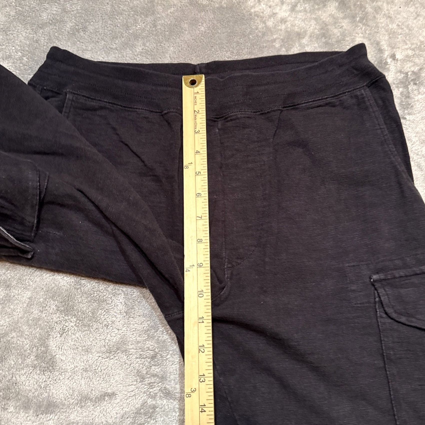 Champion Champion Todd Snyder Sweatpants Mens Medium Black Cargo Joggers Drawstring Size US 31 - 7 Thumbnail