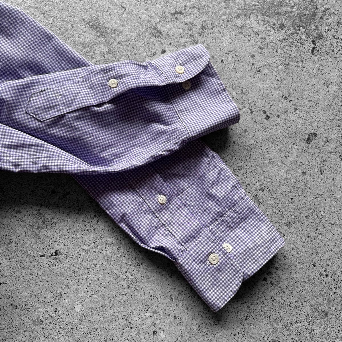Ralph Lauren Ralph Lauren Mens Slim Checked Stretch LS Button Down Shirt Size US L / EU 52-54 / 3 - 8 Thumbnail