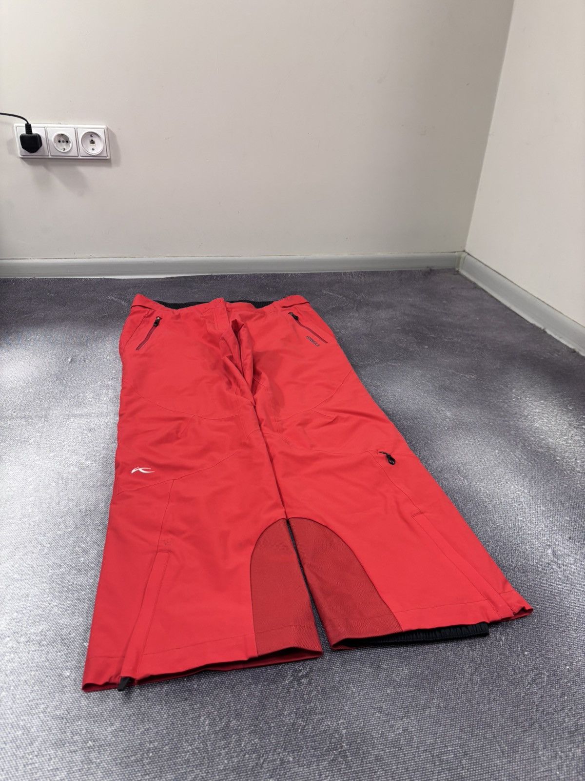 KJUS Kjus Women’s Formula Red Insulated Snow Ski Pants Trousers Size 36" / US 14 / IT 50 - 3 Thumbnail