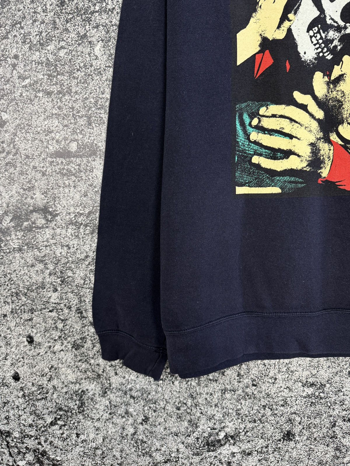 Obey Men’s Obey Sweatshirt Skull Love Crewneck Pullover Size L Size US L / EU 52-54 / 3 - 4 Thumbnail