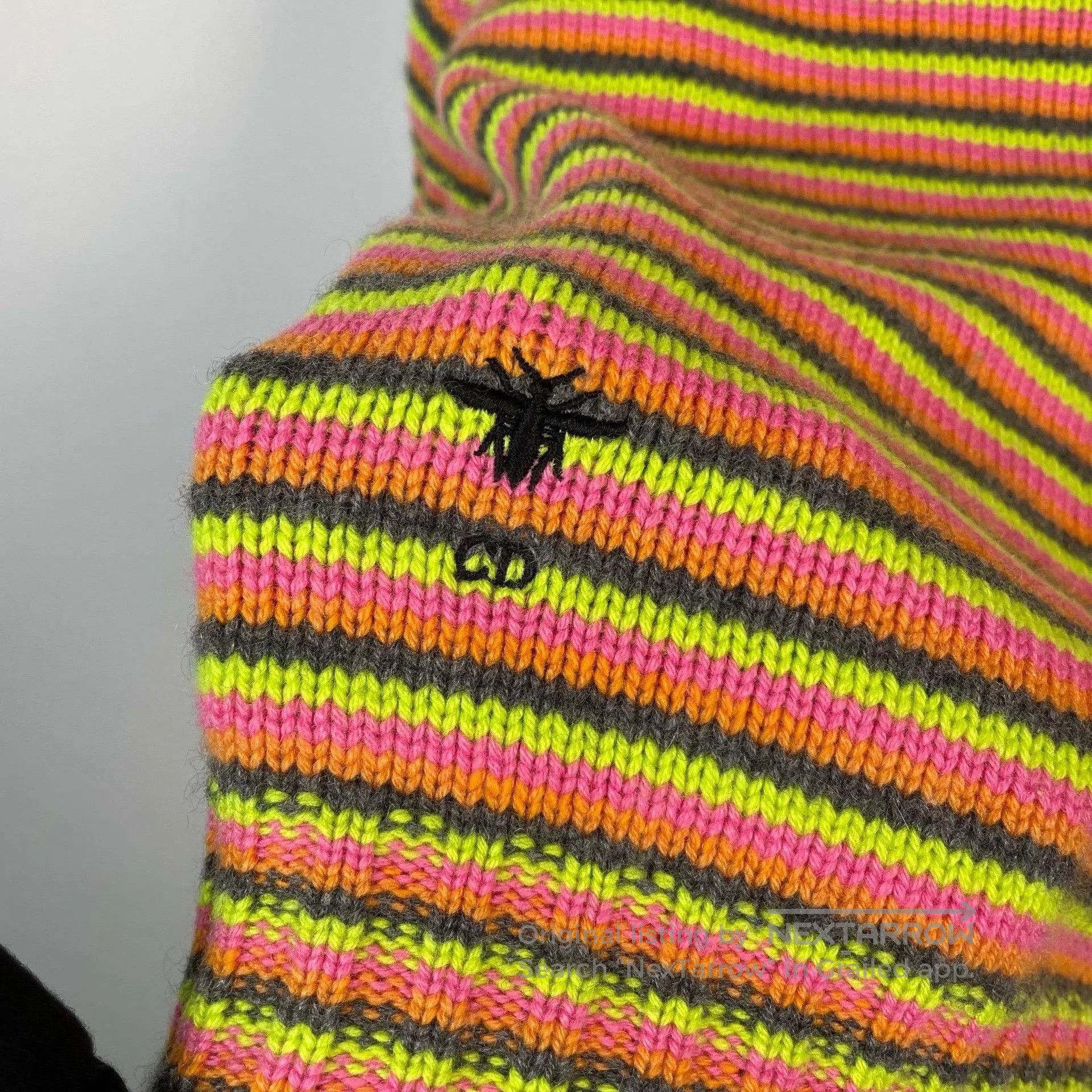 Dior Dior Colorful Stripe Bee Knit Top. Size S / US 4 / IT 40 - 5 Thumbnail