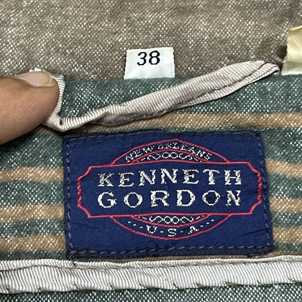 Vintage Vintage Kenneth Gordon New Orleans Wool Blend Chore Jacket Size US M / EU 48-50 / 2 - 21 Thumbnail