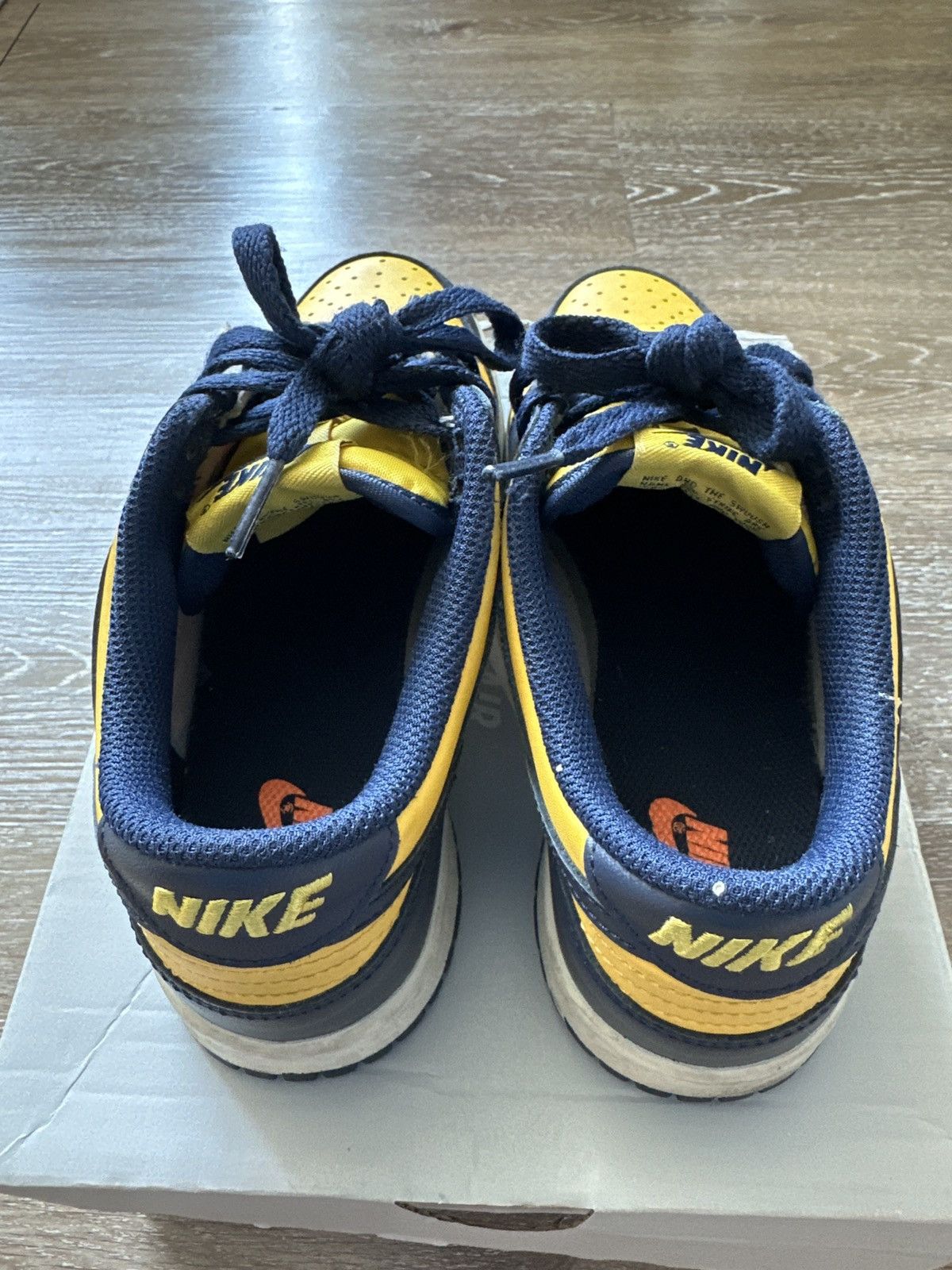 Nike Michigan Dunks Size US 4.5 / IT 34.5 - 4 Thumbnail