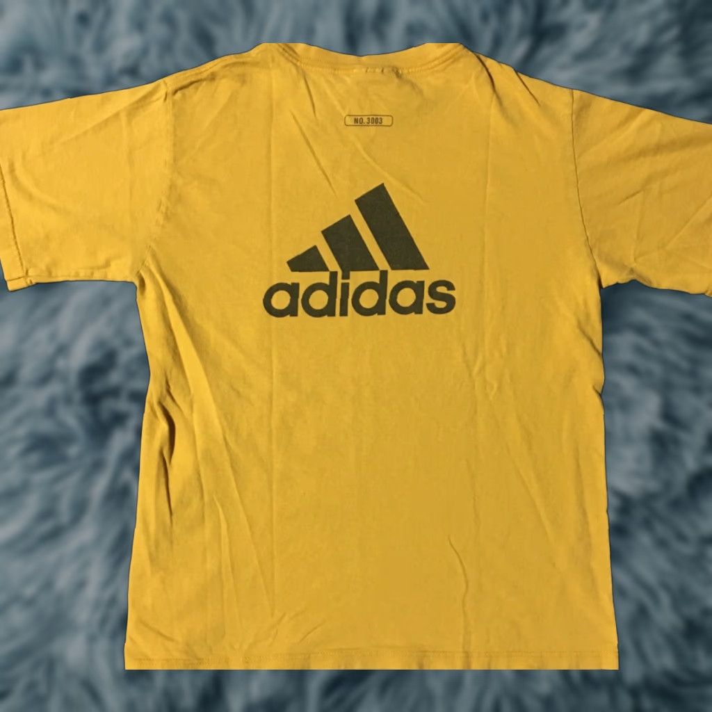 Adidas Vtg 90s Adidas Functions Only When Active Faded Distress Shirt S Trefoil Grunge Shirt Size US S / EU 44-46 / 1 - 1 Thumbnail
