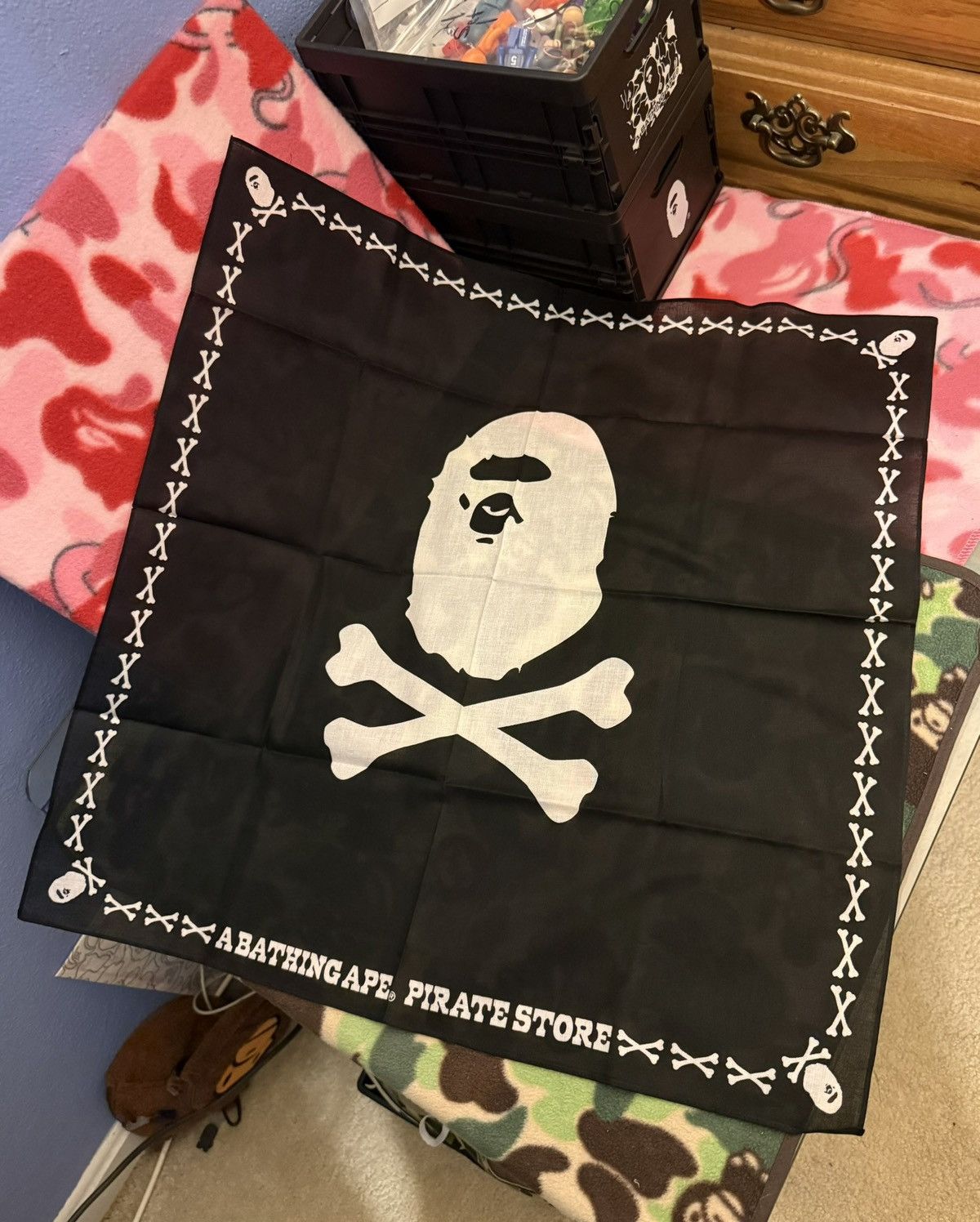 Bape Bape Skull Bandana Size ONE SIZE - 1 Thumbnail