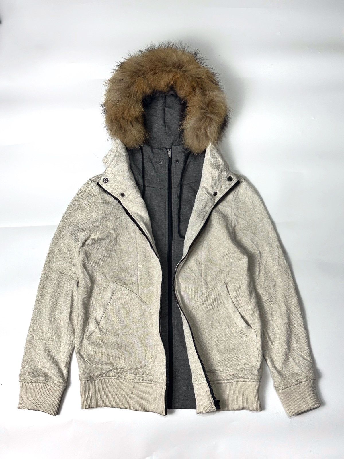 Hysteric Glamour × If Six Was Nine × Japanese Brand Double Layers Fur Hoodie GOA Style Size US M / EU 48-50 / 2 - 2 Thumbnail