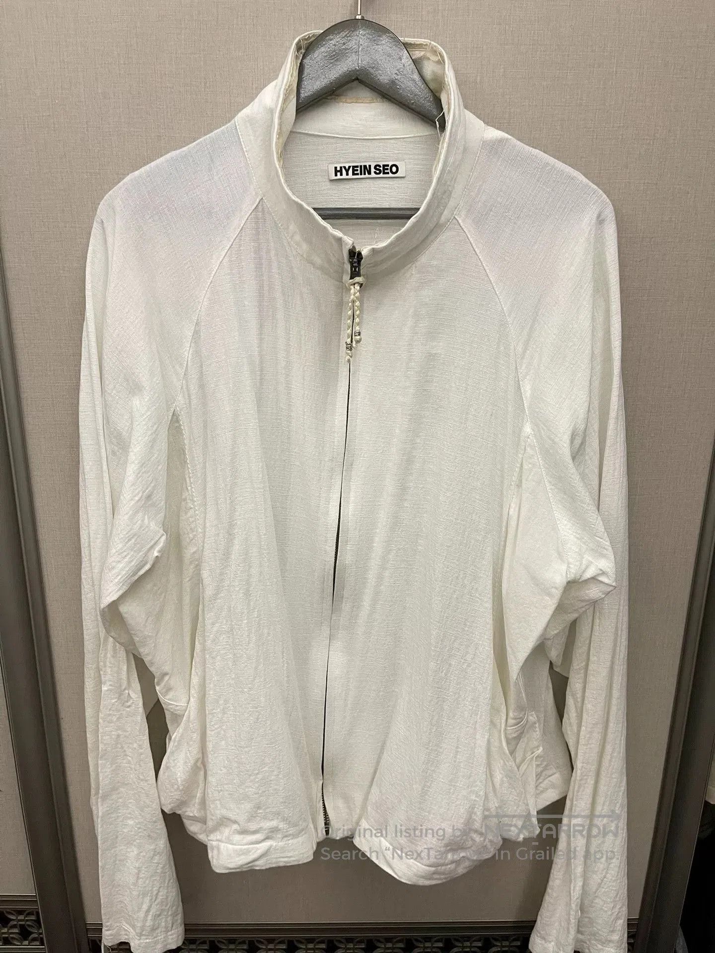 Hyein Seo hyein seo lightweight linen jacket with fringe. Size S / US 4 / IT 40 - 2 Thumbnail