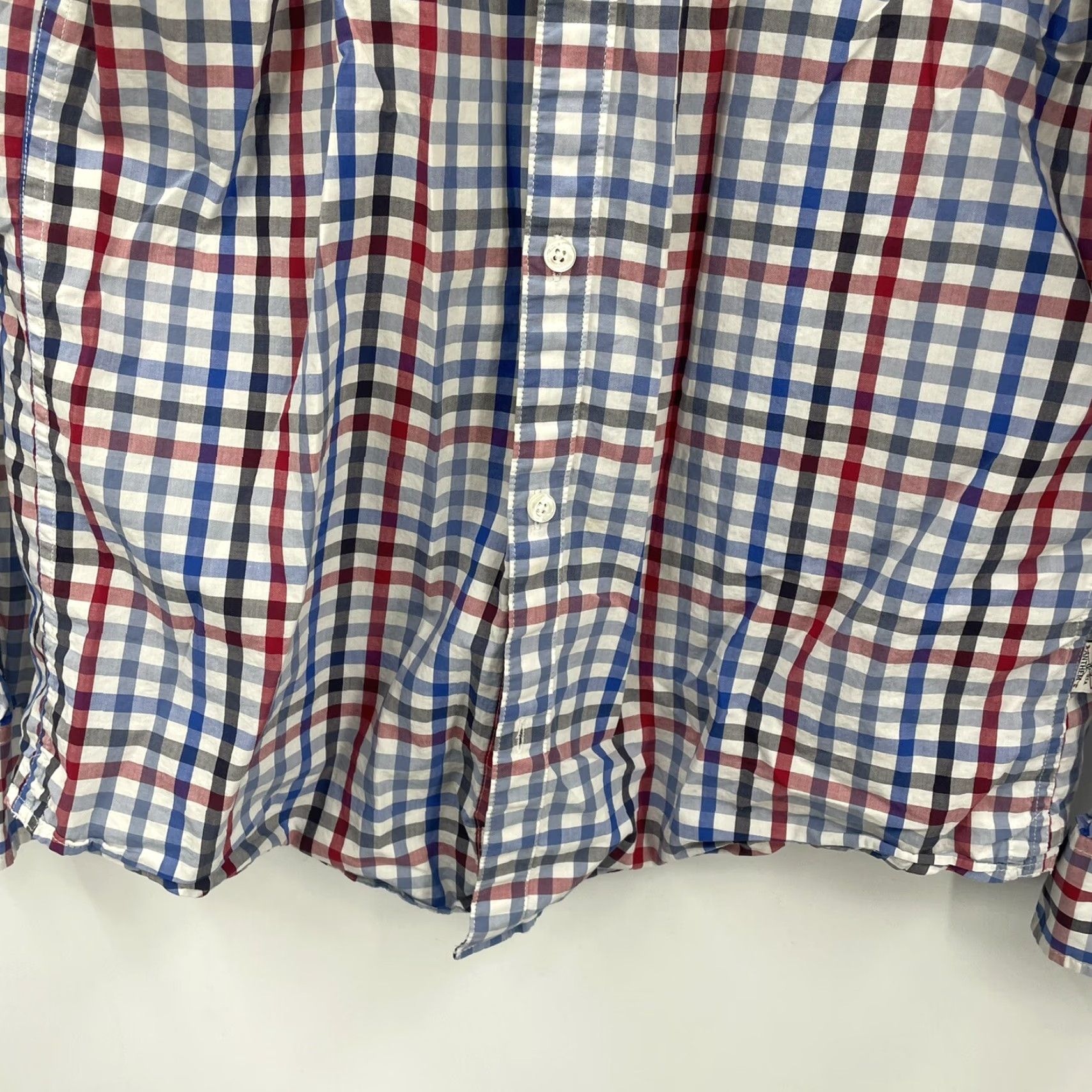 Flag & Anthem Flag & Anthem Button Down Shirt Mens Medium Checkered Western Cowboy Size US M / EU 48-50 / 2 - 5 Thumbnail