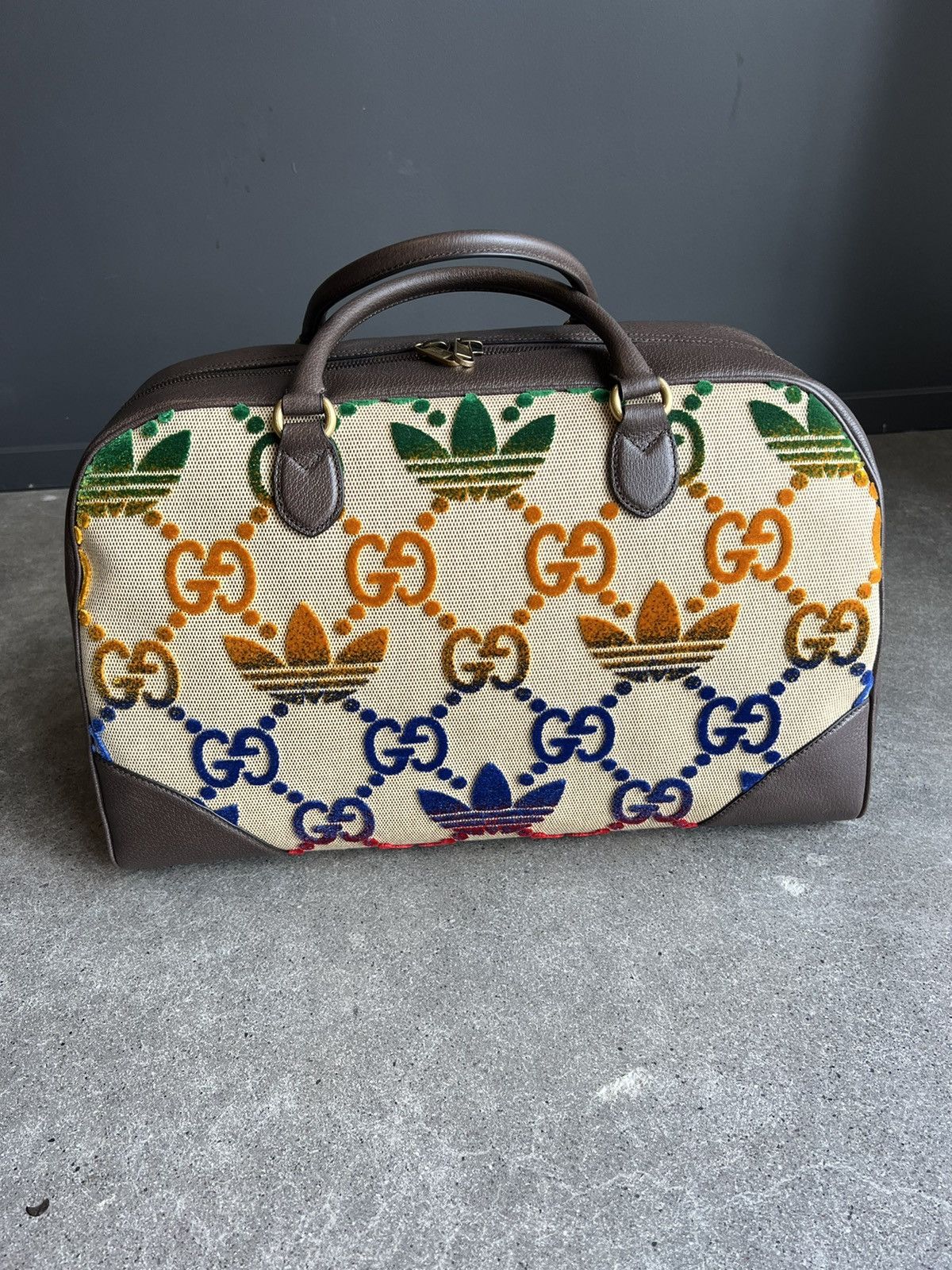 Adidas × Gucci 💥LIMITED💥Gucci X Adidas LARGE Duffle bag Size ONE SIZE - 9 Thumbnail