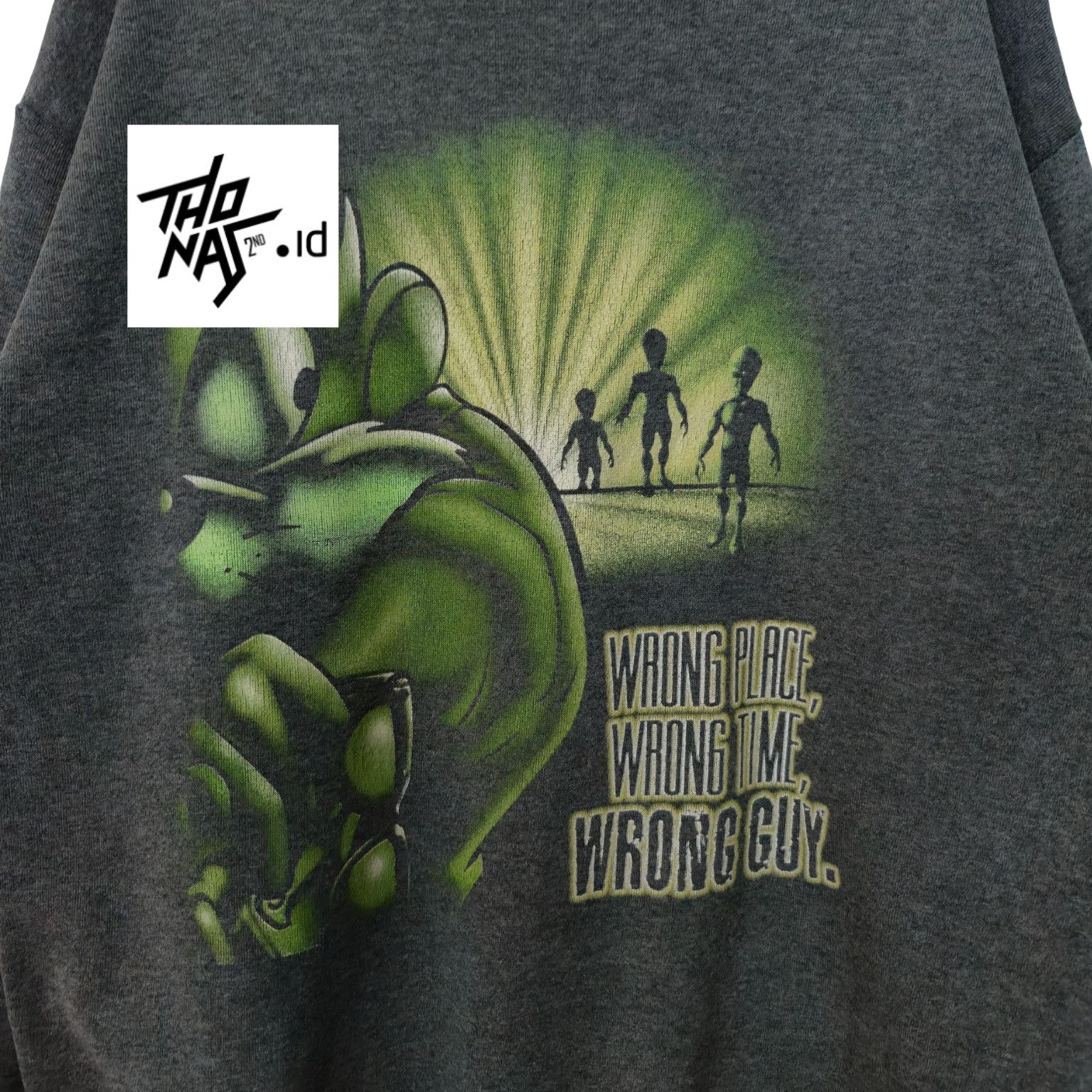Warner Bros Looney Tunes Tasmanian Devil Aliens Wrong Place Wrong Guy Size US XL / EU 56 / 4 - 1 Thumbnail