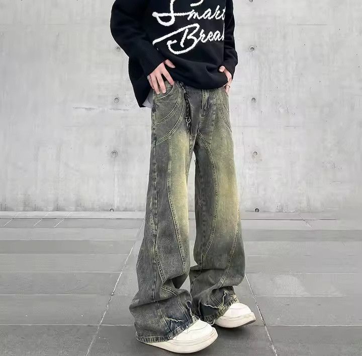 Japanese Brand × Jean Vintage Flare Wide Leg Jeans Size US 30 / EU 46 - 2 Thumbnail