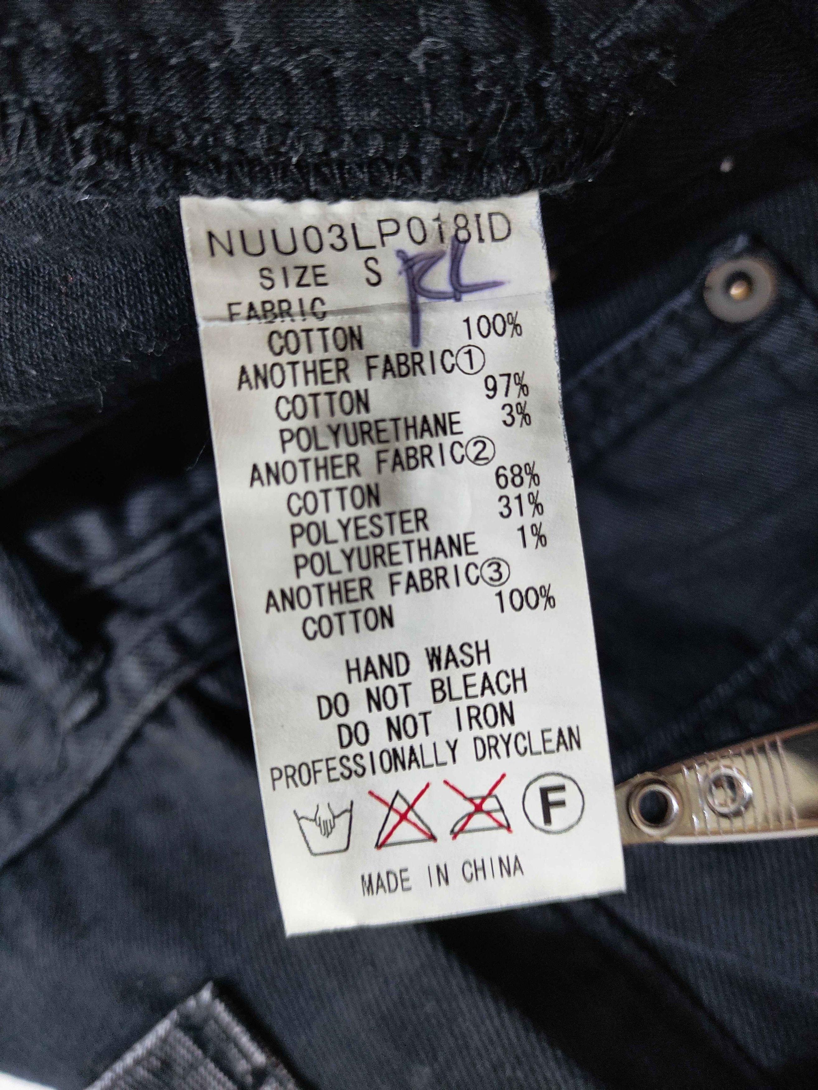 NANO universe Nano Universe Japanese Boro Patchwork Wash Distressed Denim Size US 31 - 3 Thumbnail