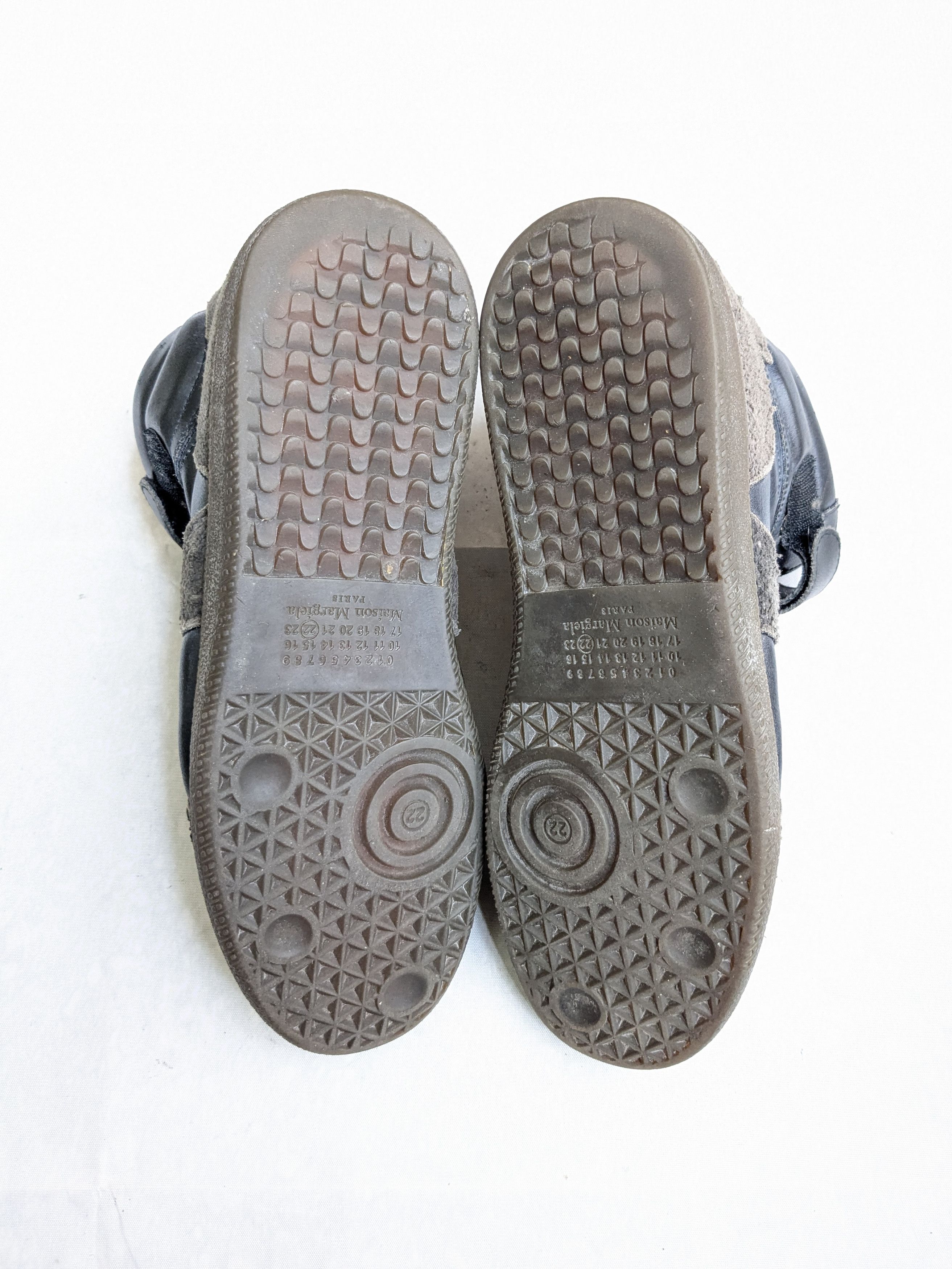 Maison Margiela Maison Margiela Triple Strap Sneakers 9 42 Black Gray High Size US 9 / EU 42 - 13 Thumbnail