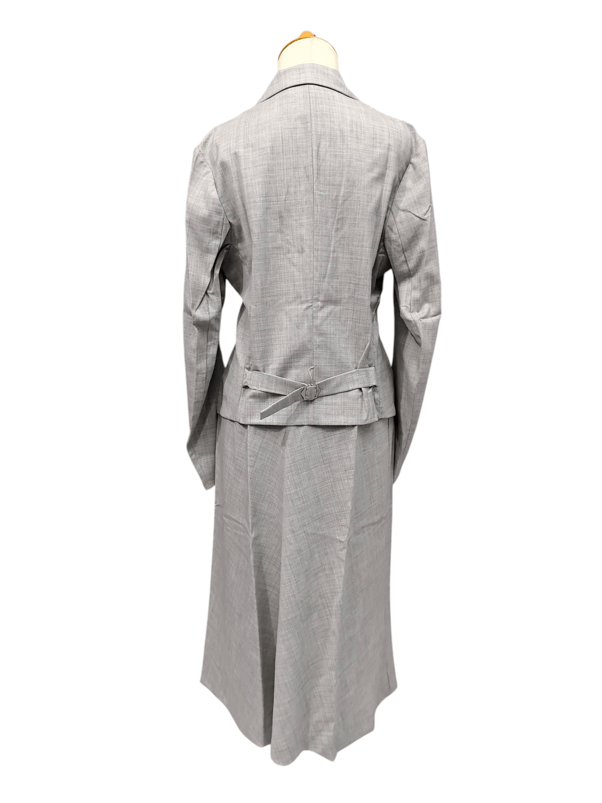 Yohji Yamamoto SAMPLE🔥Y's Yohji Yamamoto Set Tailored Blazer Flare Skirt Size M / US 6-8 / IT 42-44 - 3 Thumbnail
