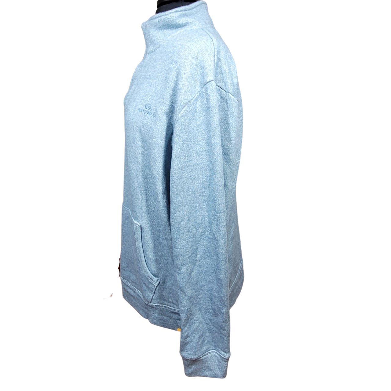 Quicksilver Waterman Pointsurf Zip Mock Neck Sweatshirt Size Large Size L / US 10 / IT 46 - 3 Thumbnail