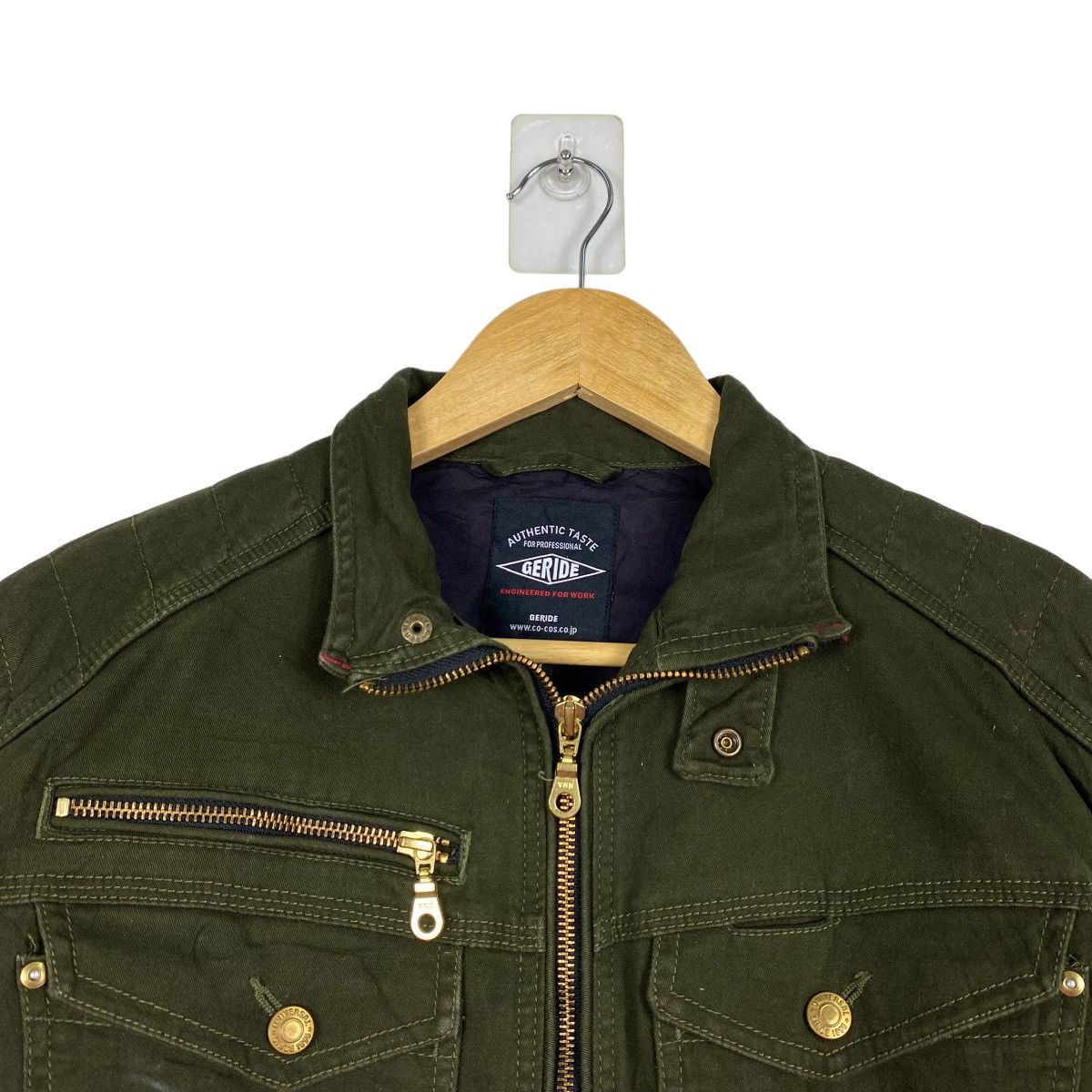 Japanese Brand GERIDE Engineered For Work Multipocket Jacket Size US S / EU 44-46 / 1 - 5 Thumbnail