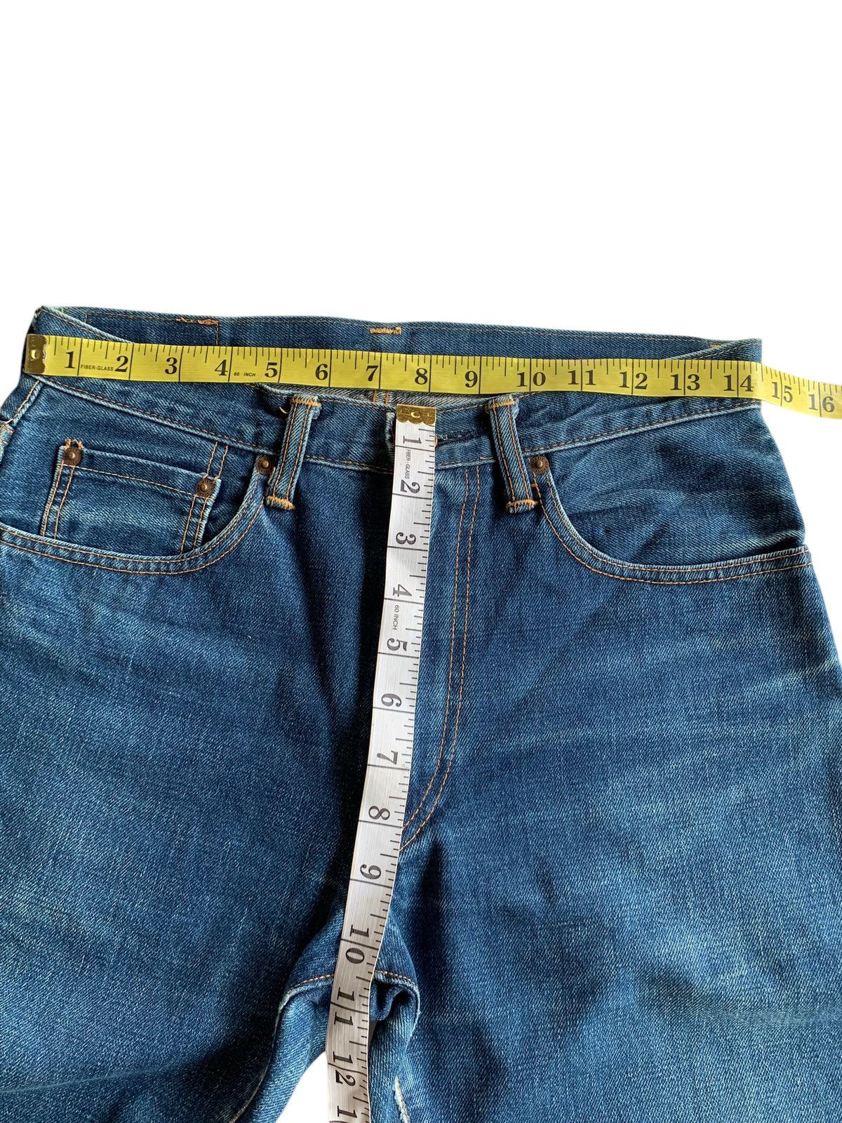 Hysteric Glamour VINTAGE HYSTERIC GLAMOUR KINKY SELVEDGE JAPANESE DENIM Size US 29 - 18 Thumbnail