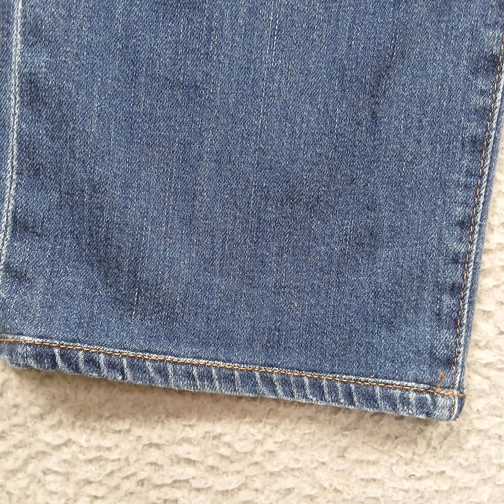 Denime AG Adriano Goldschmied The Graduate Tailored Leg Jeans Men's Blue Denim EUC Size US 34 / EU 50 - 7 Thumbnail