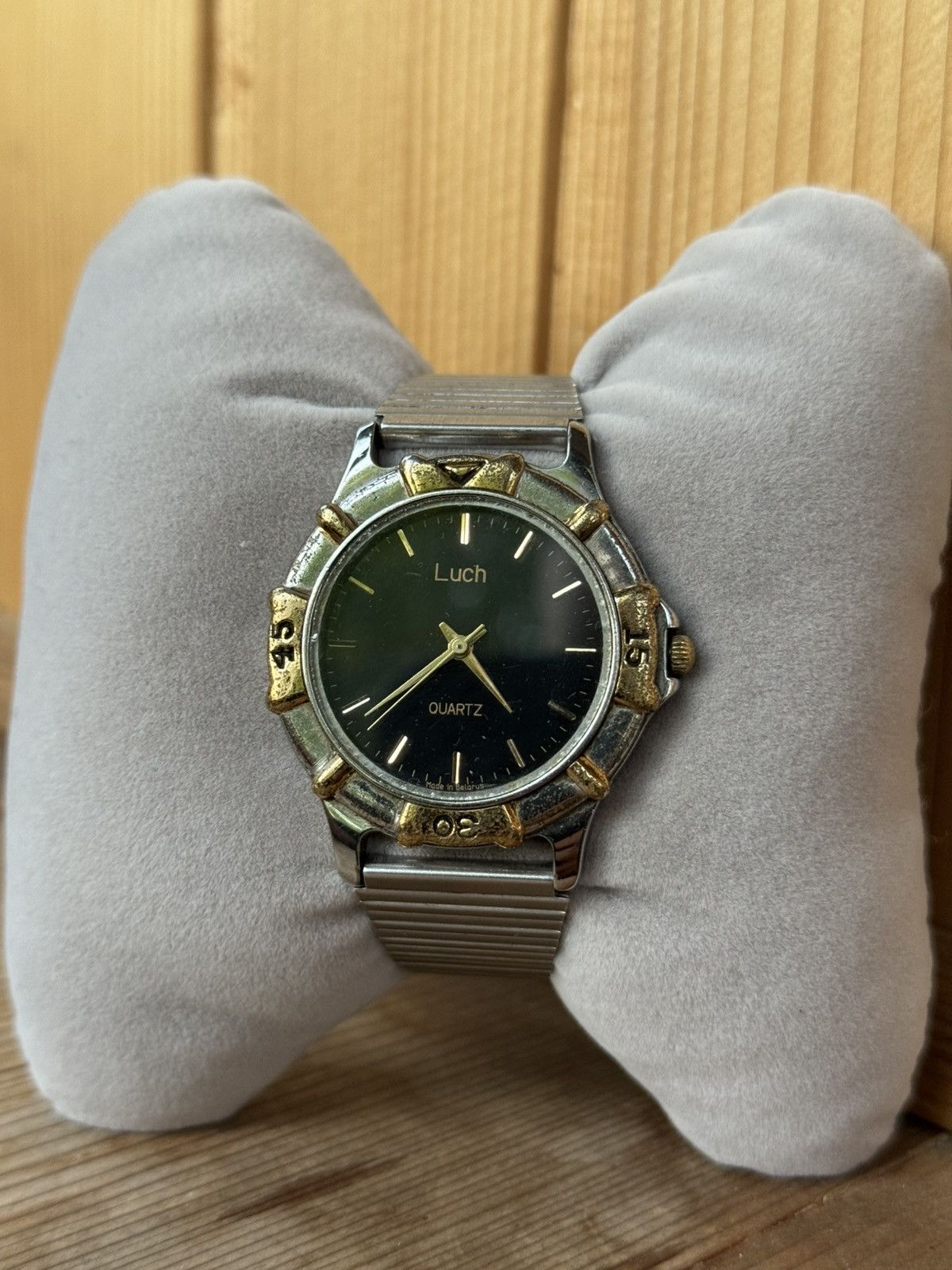 Designer × Vintage Vintage 90s Watch Luch Quartz, WORK! Size ONE SIZE - 4 Thumbnail