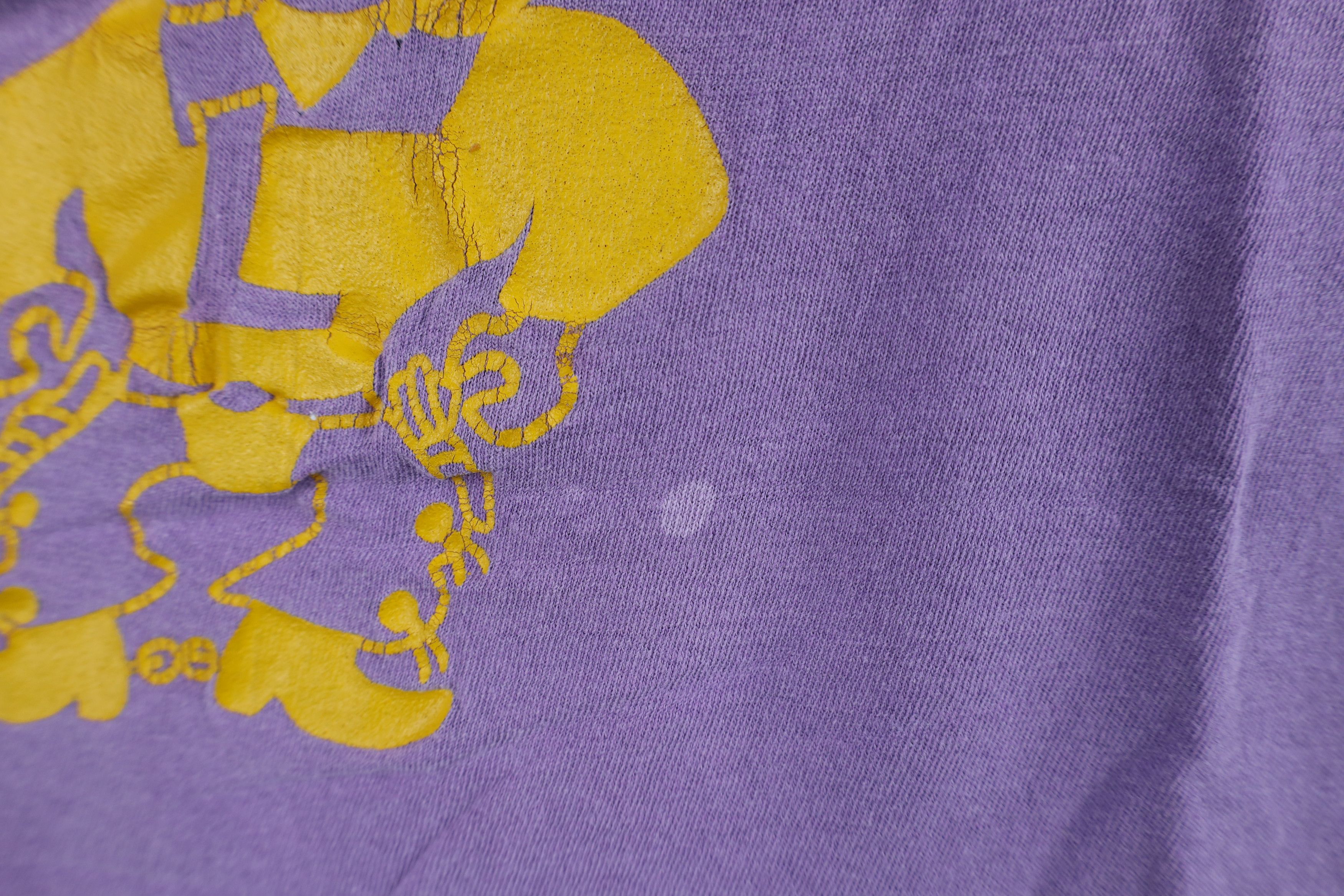 Russell Athletic Vintage 70s Russell Athletic Rangers T-Shirt Purple USA Size L / US 10 / IT 46 - 7 Thumbnail