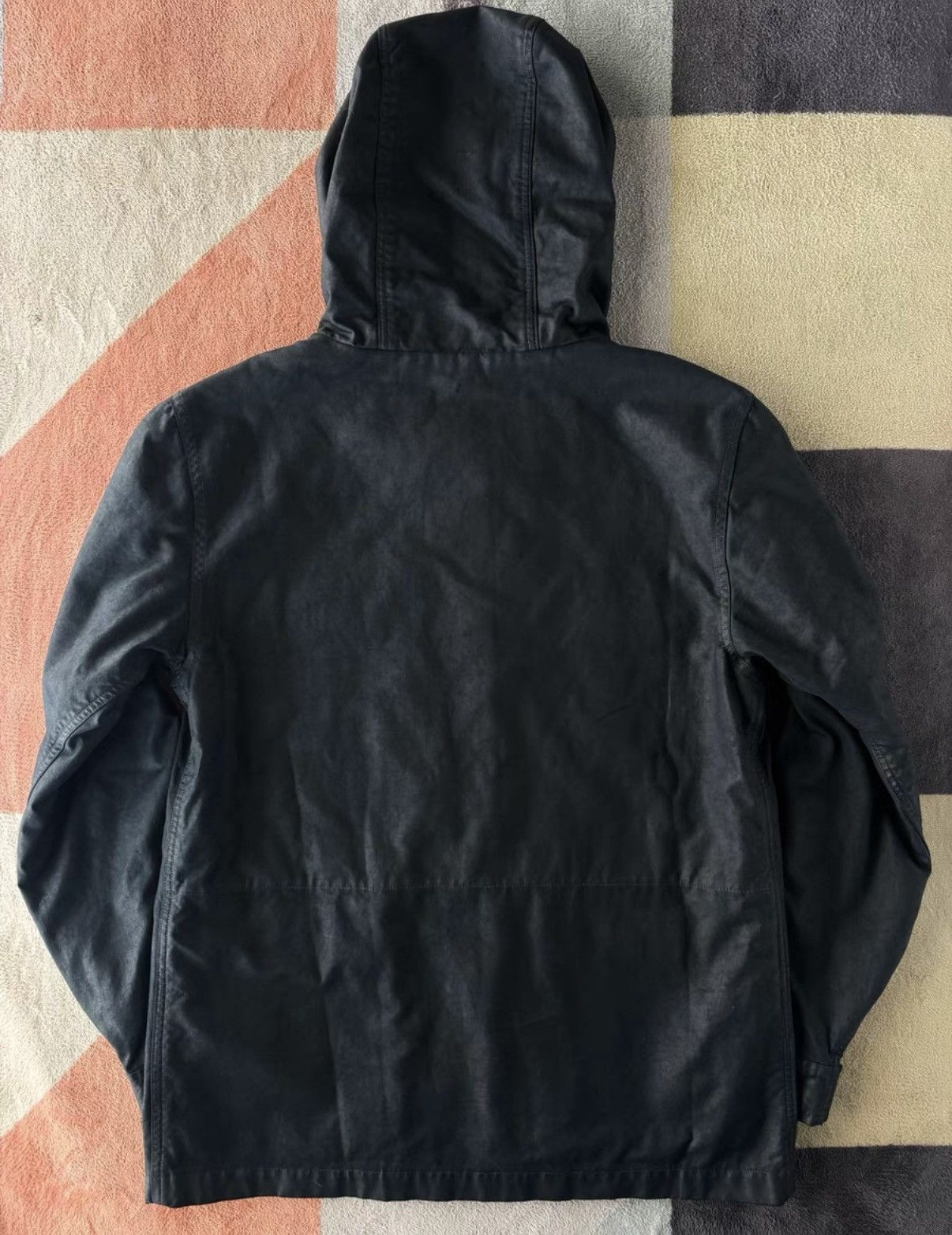 Denim & Supply Ralph Lauren Denim Supply Ralph Lauren Waxed Hooded Jacket K22 Size US M / EU 48-50 / 2 - 3 Thumbnail