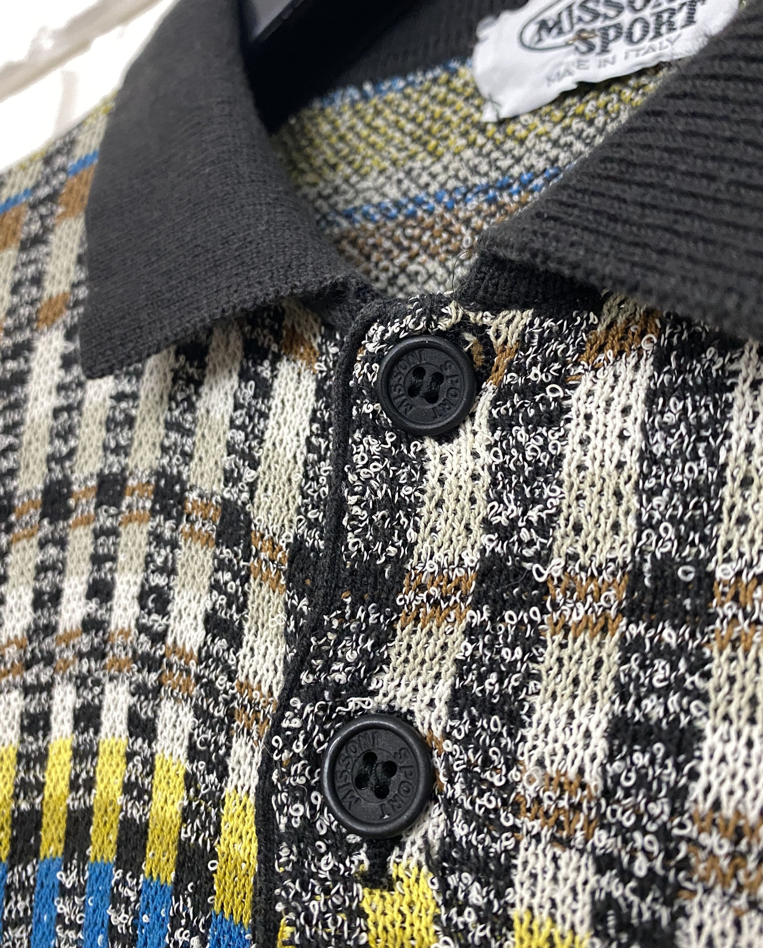 Missoni Missoni Sport Sweater Jumper Collared Multicolor Size L Size US L / EU 52-54 / 3 - 8 Thumbnail