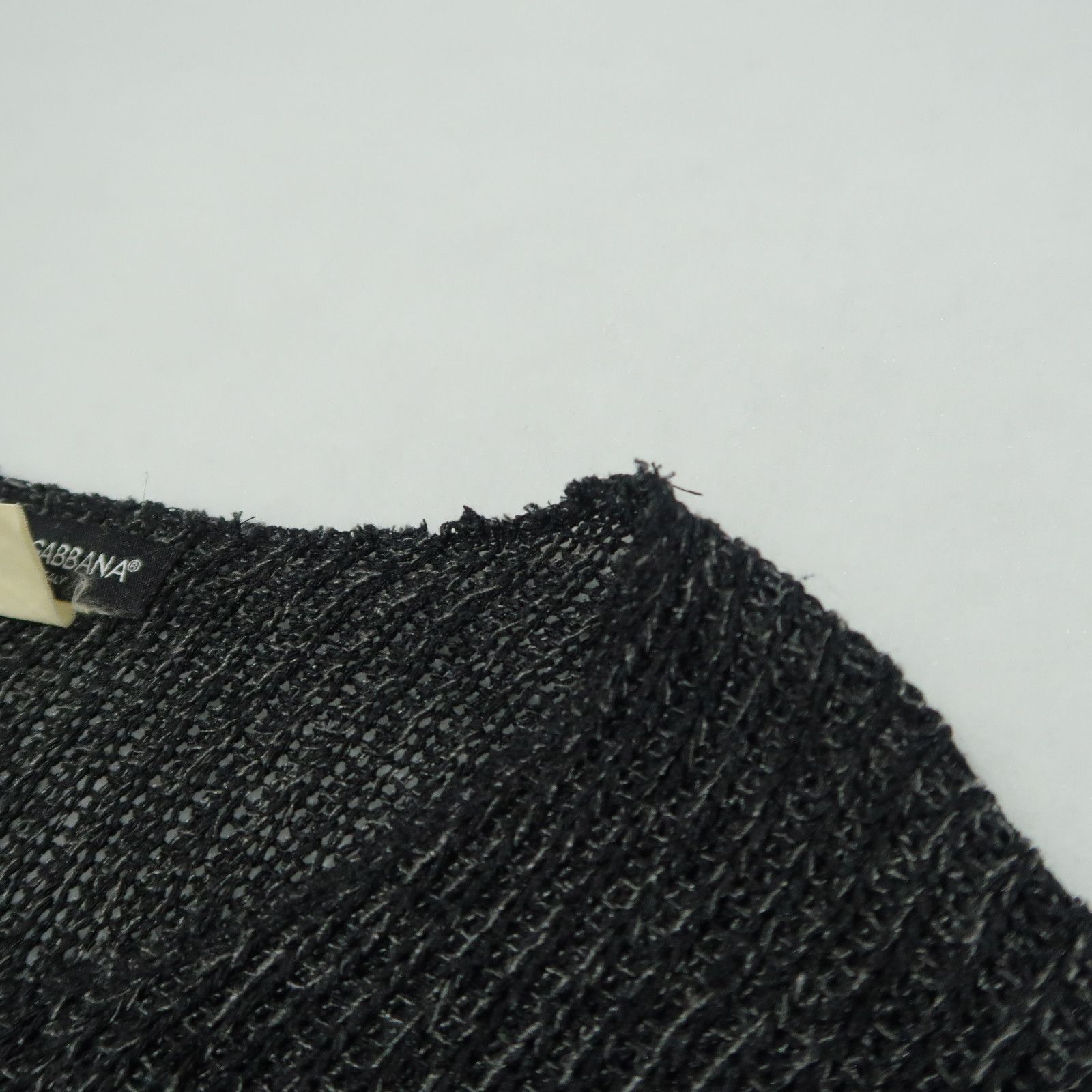 Dolce & Gabbana 00s Dolce & Gabbana Mesh Knit Sweater Unfinished Size US S / EU 44-46 / 1 - 9 Thumbnail
