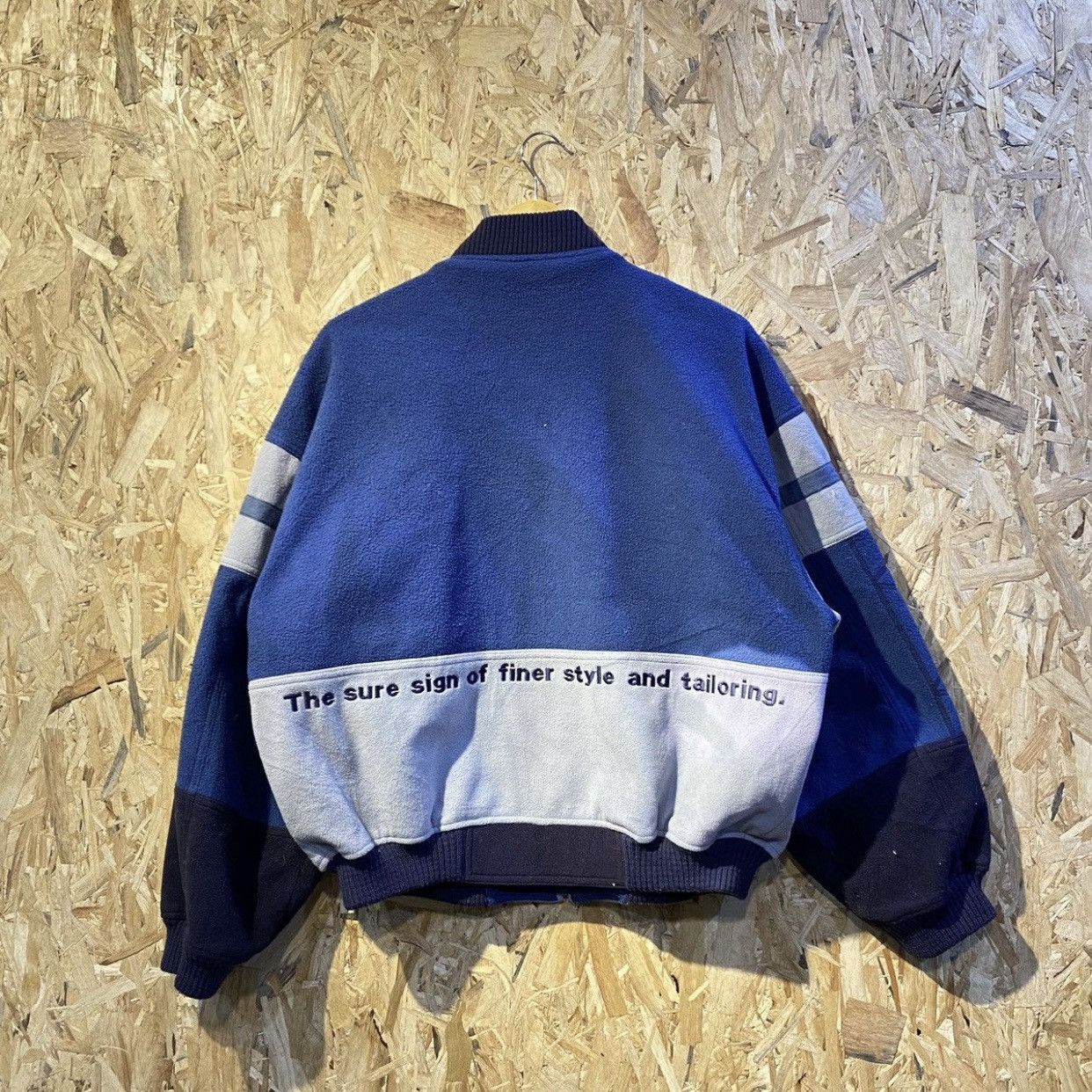 Japanese Brand × Vintage Vintage santa fe beautiful fleece bomber boxy jackets Size US L / EU 52-54 / 3 - 2 Thumbnail