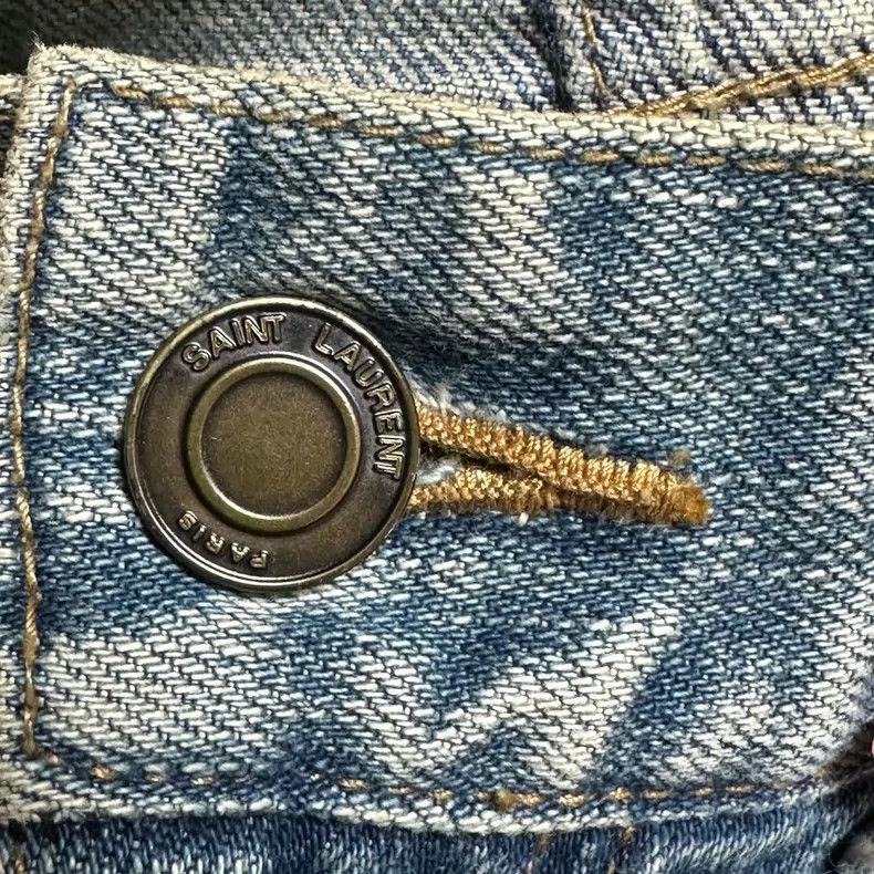 Polo Ralph Lauren RALPH LAUREN Make old wash jeans trousers with holes. Size US 29 - 4 Thumbnail