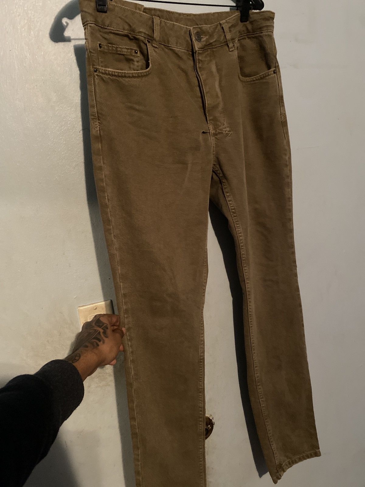 Ksubi Ksubi Khaki Jeans Size US 30 / EU 46 - 2 Thumbnail