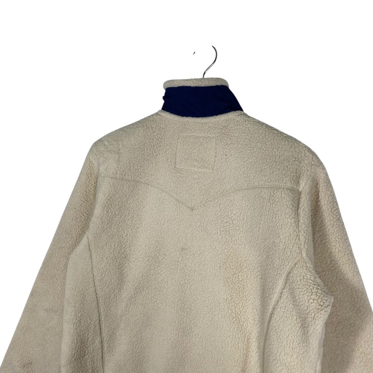 Levi's Levis Sherpa Fleece Zipper Jacket M Size Beige Colour Size US M / EU 48-50 / 2 - 13 Thumbnail