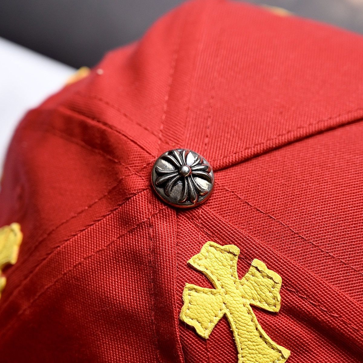 Chrome Hearts CHROME HEARTS BASEBALL CAP COTTON X POLYESTER RED Size ONE SIZE - 6 Thumbnail