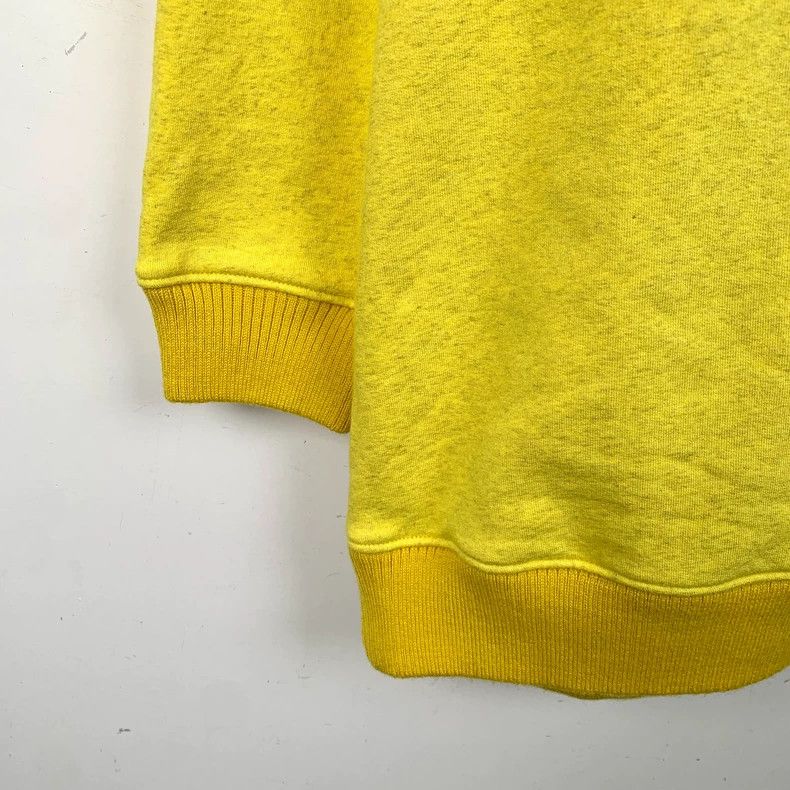 Loewe Loewe Yellow logo embroidered cotton round neck long sleev Size S / US 4 / IT 40 - 4 Thumbnail