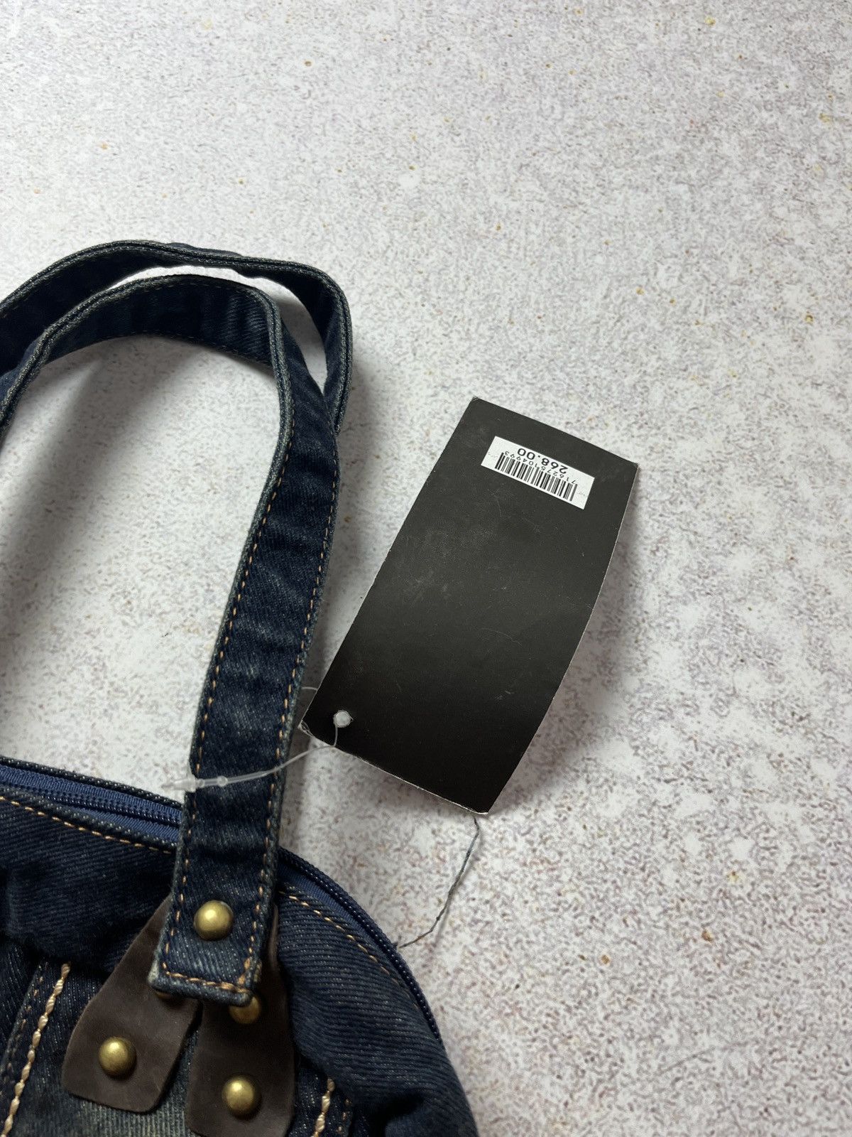 Diesel Vintage Diesel Spare Parts Avant Garde Shoulder Bag Denim Size ONE SIZE - 11 Thumbnail