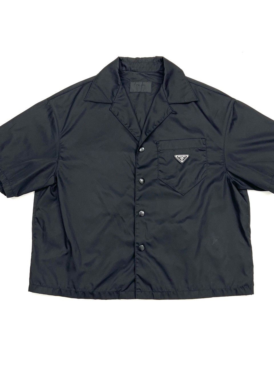Prada Prada Re-Nylon Logo Shirt Size M Size US M / EU 48-50 / 2 - 1 Thumbnail