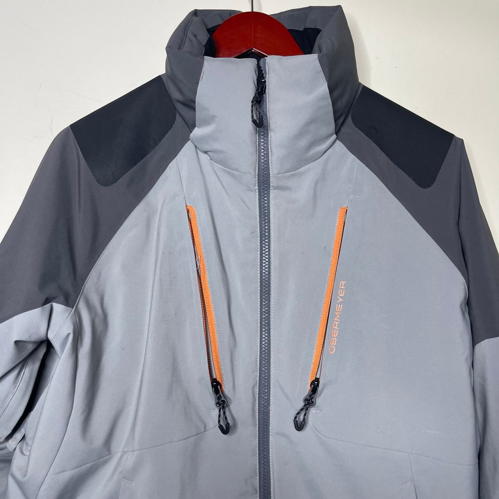 Obermeyer OBERMEYER Men's Foundation Grey NO HOOD ski winter Jacket S Size US S / EU 44-46 / 1 - 7 Thumbnail